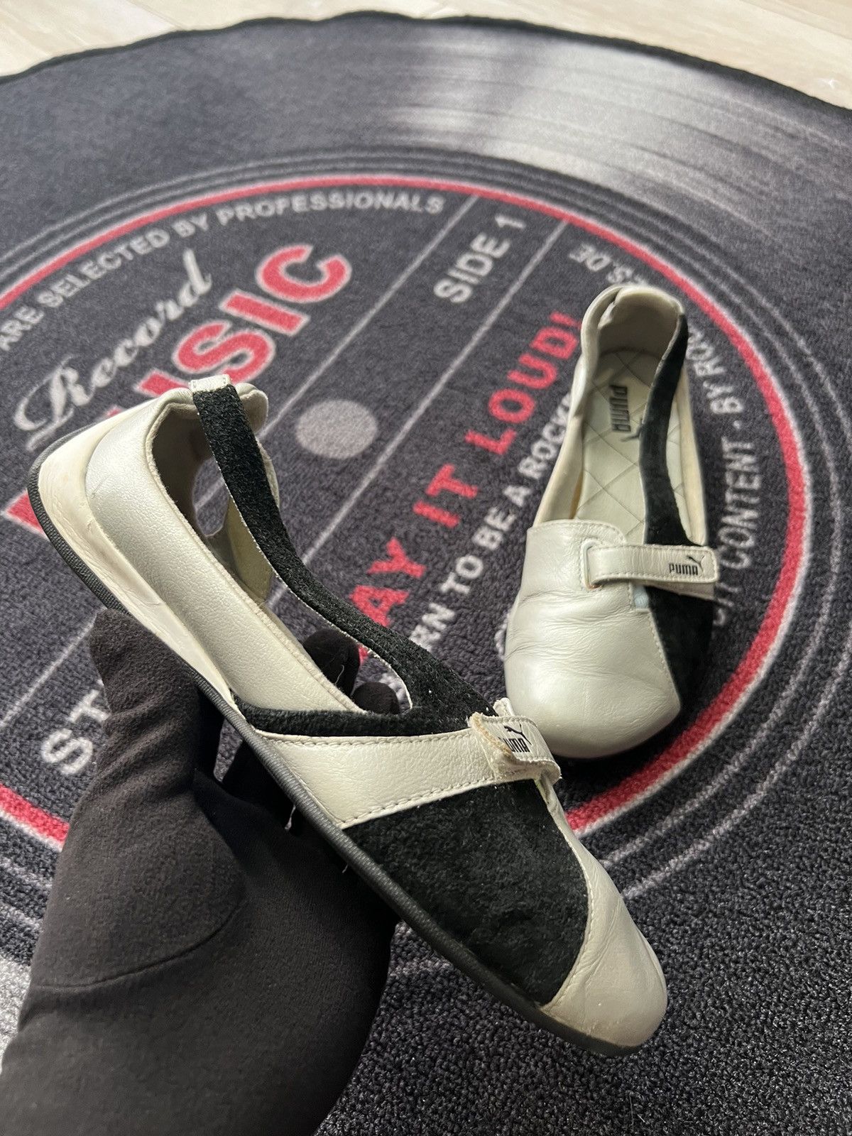 Puma × Vintage Vintage Puma Y2K Ballet Flat Shoes Size US 6.5 / IT 36.5 - 5 Thumbnail