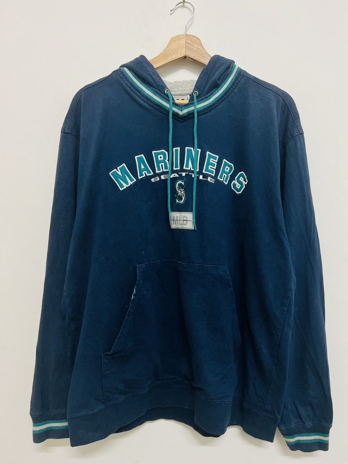 MLB × Vintage Vintage Lee Seattle Mariners Hoodie Size US L / EU 52-54 / 3 - 2 Thumbnail