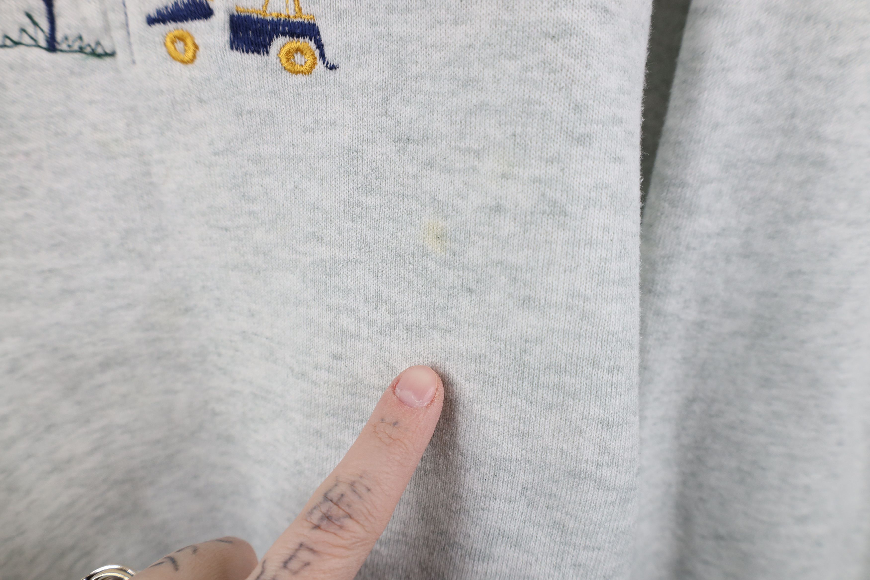 Vintage Vintage 90s Streetwear Spell Out Golf Layered Sweatshirt Size US XXL / EU 58 / 5 - 4 Thumbnail
