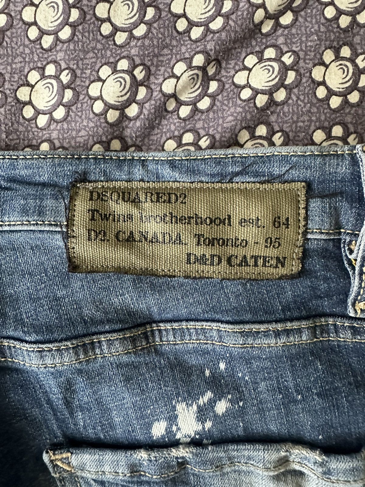 Dsquared2 × Vintage Dsquared2 jeans vintage Size US 32 / EU 48 - 10 Thumbnail