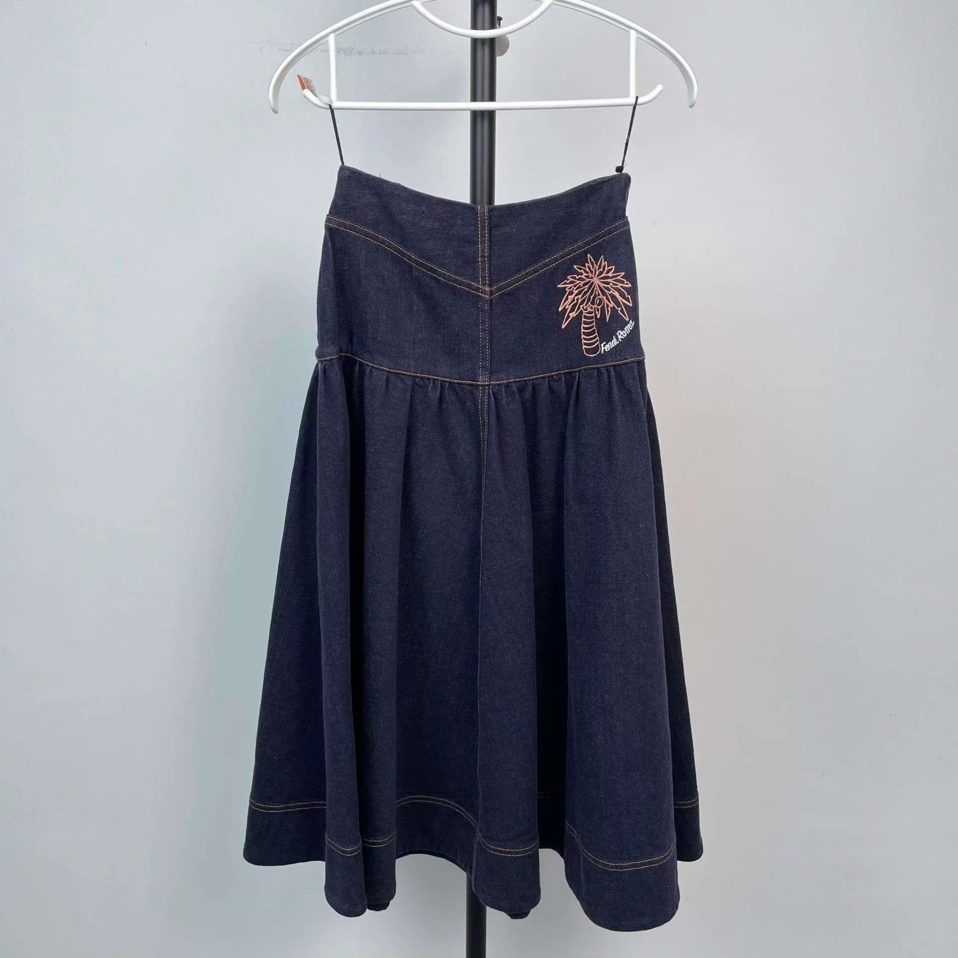 Fendi Fendi 95 New Blue Denim Dersses 34 Size XS / US 0-2 / IT 36-38 - 2 Thumbnail
