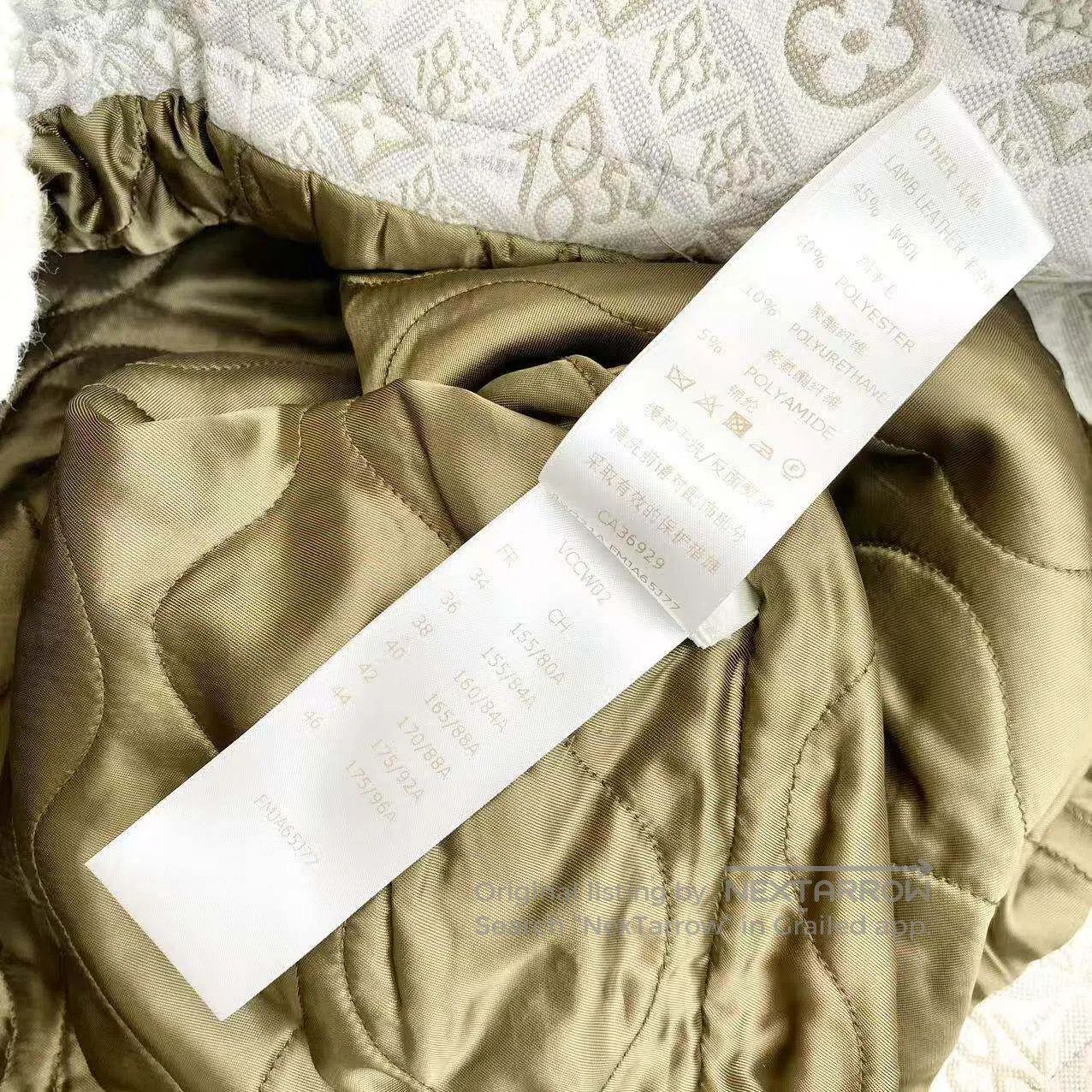 Louis Vuitton Louis Vuitton Presbyopia full of printed leather jackets| Size XS / US 0-2 / IT 36-38 - 6 Thumbnail