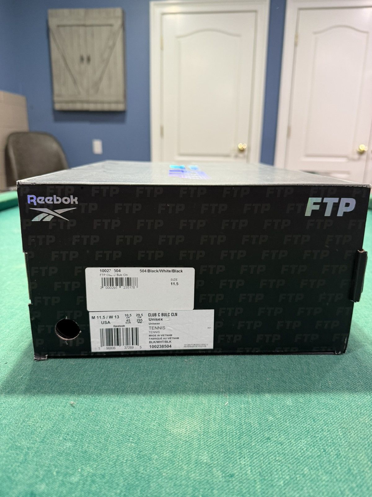 Reebok Reebok X FTP Club C Bulc Size US 11.5 / EU 44-45 - 1 Thumbnail
