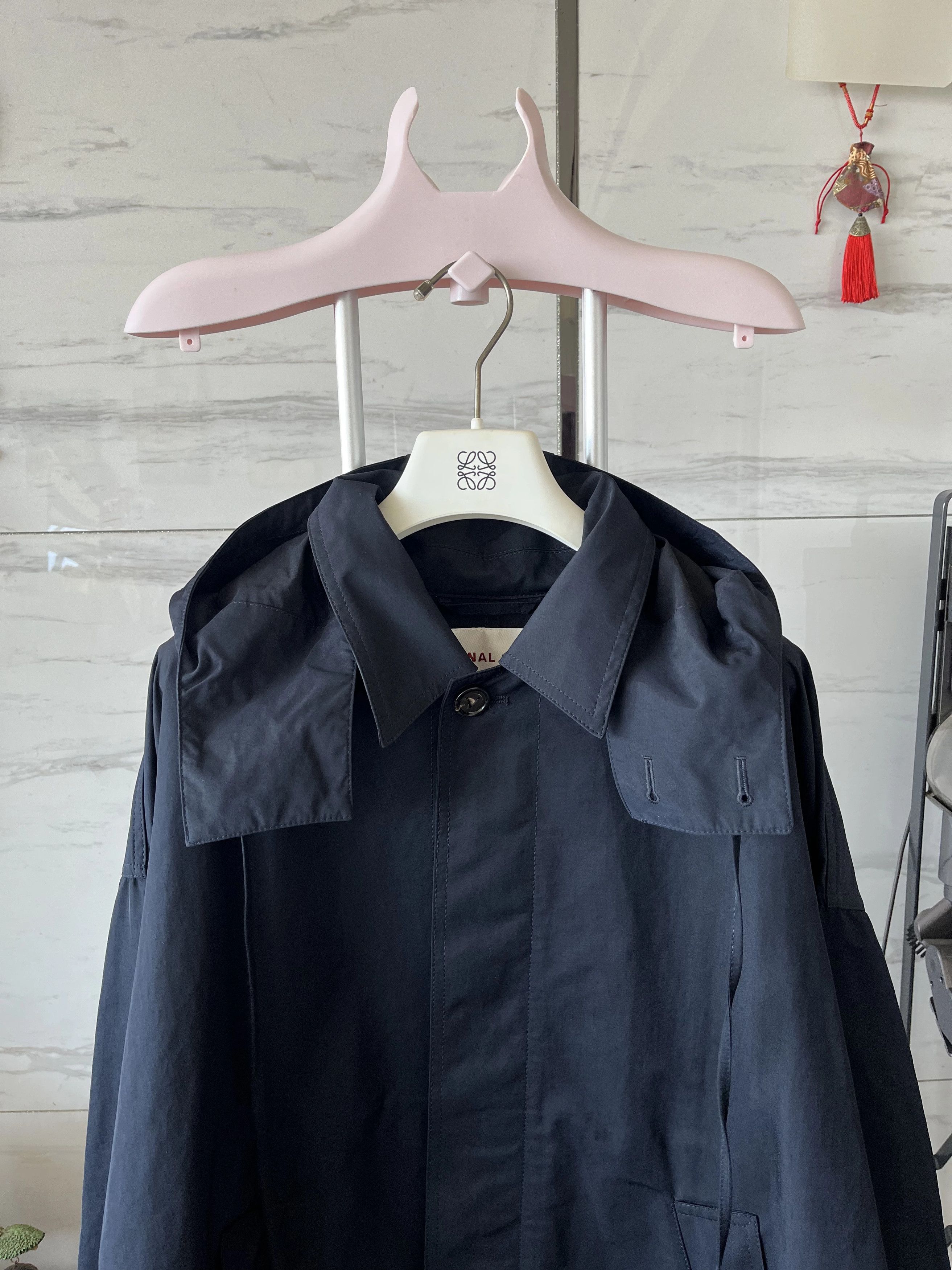 Bottega Veneta Bottega Veneta 24SS Detach Hood Leather Collar Jacket 50 Size US M / EU 48-50 / 2 - 7 Thumbnail