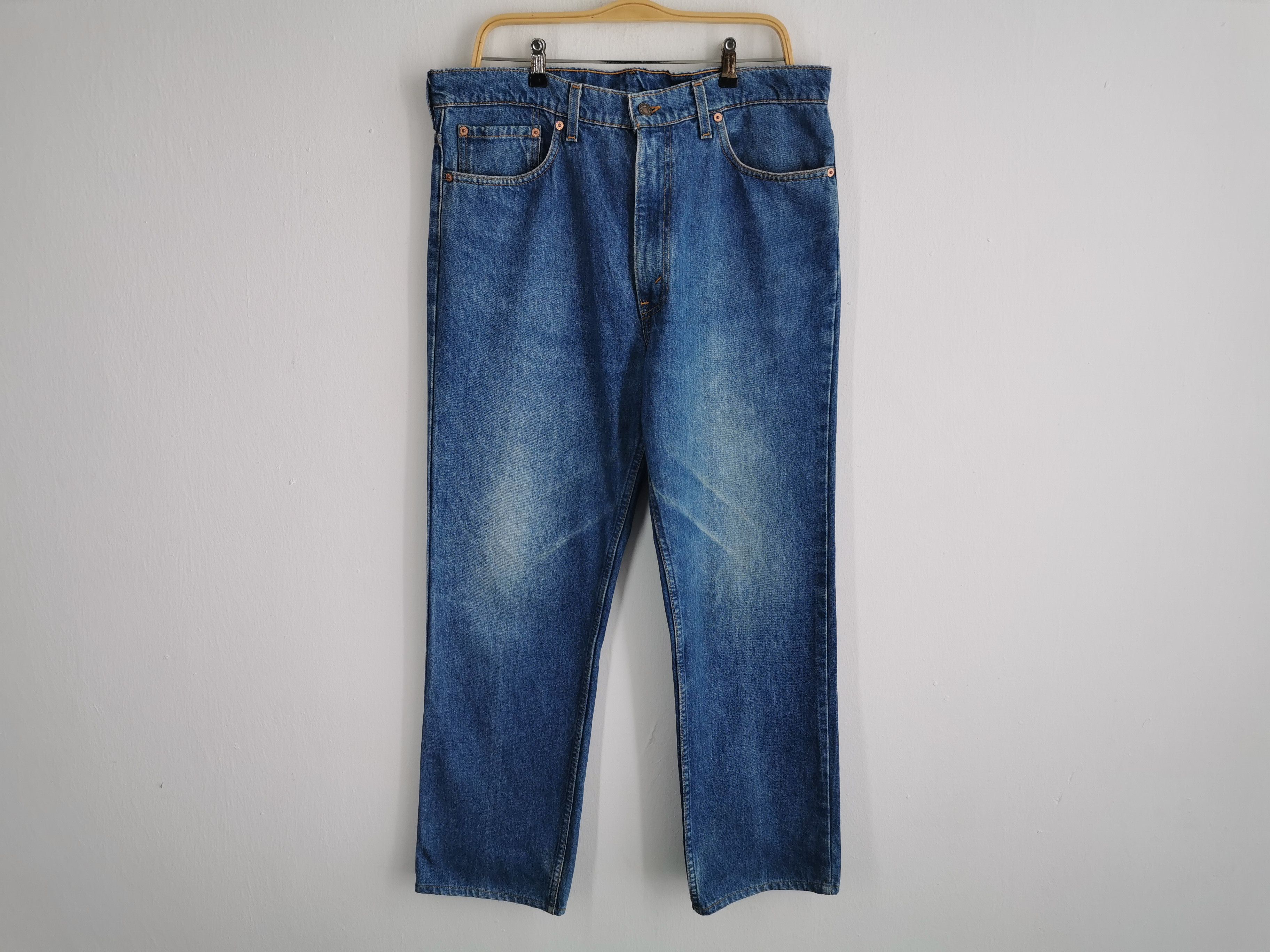 Levi's Vintage 90's Levis Lot 515 Denim Jeans Made In USA Size US 36 / EU 52 - 2 Thumbnail