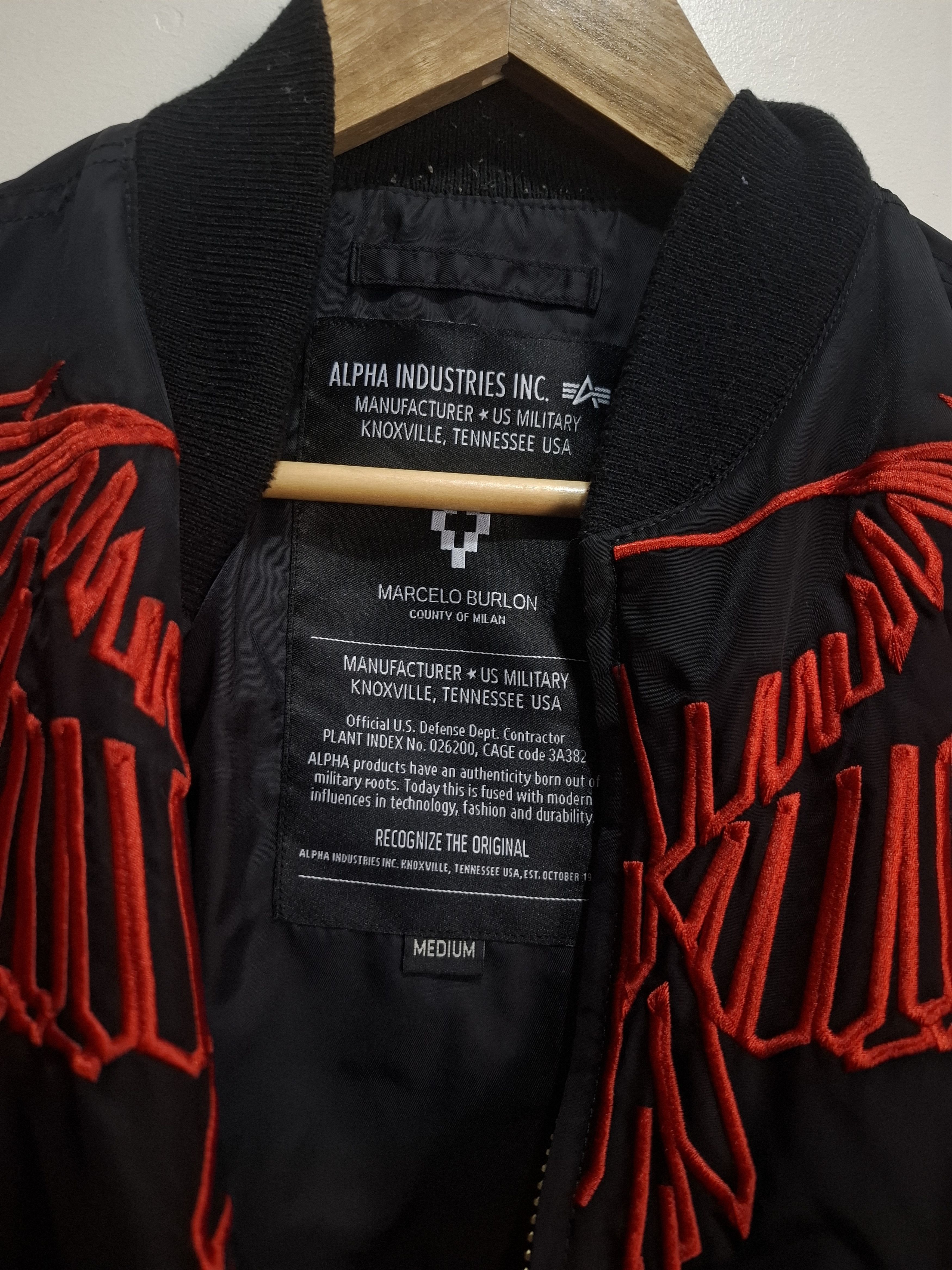 Alpha Industries Alpha industries x marcelo burlon Size US M / EU 48-50 / 2 - 5 Thumbnail