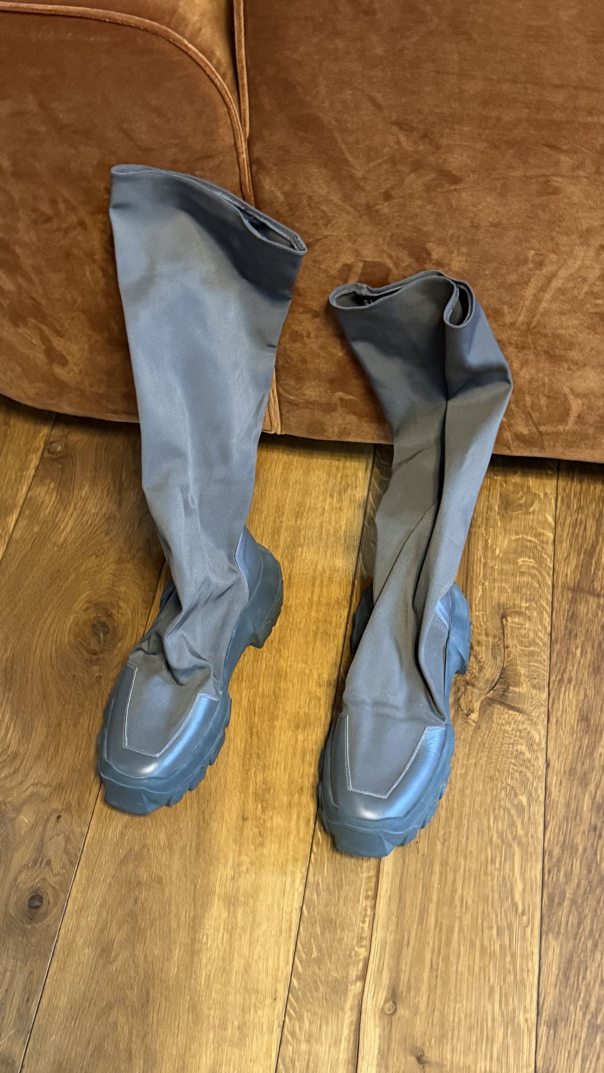 Rick Owens Rick Owens FW22 Runway Sample Tractor Boots Size US 11 / EU 44 - 5 Thumbnail