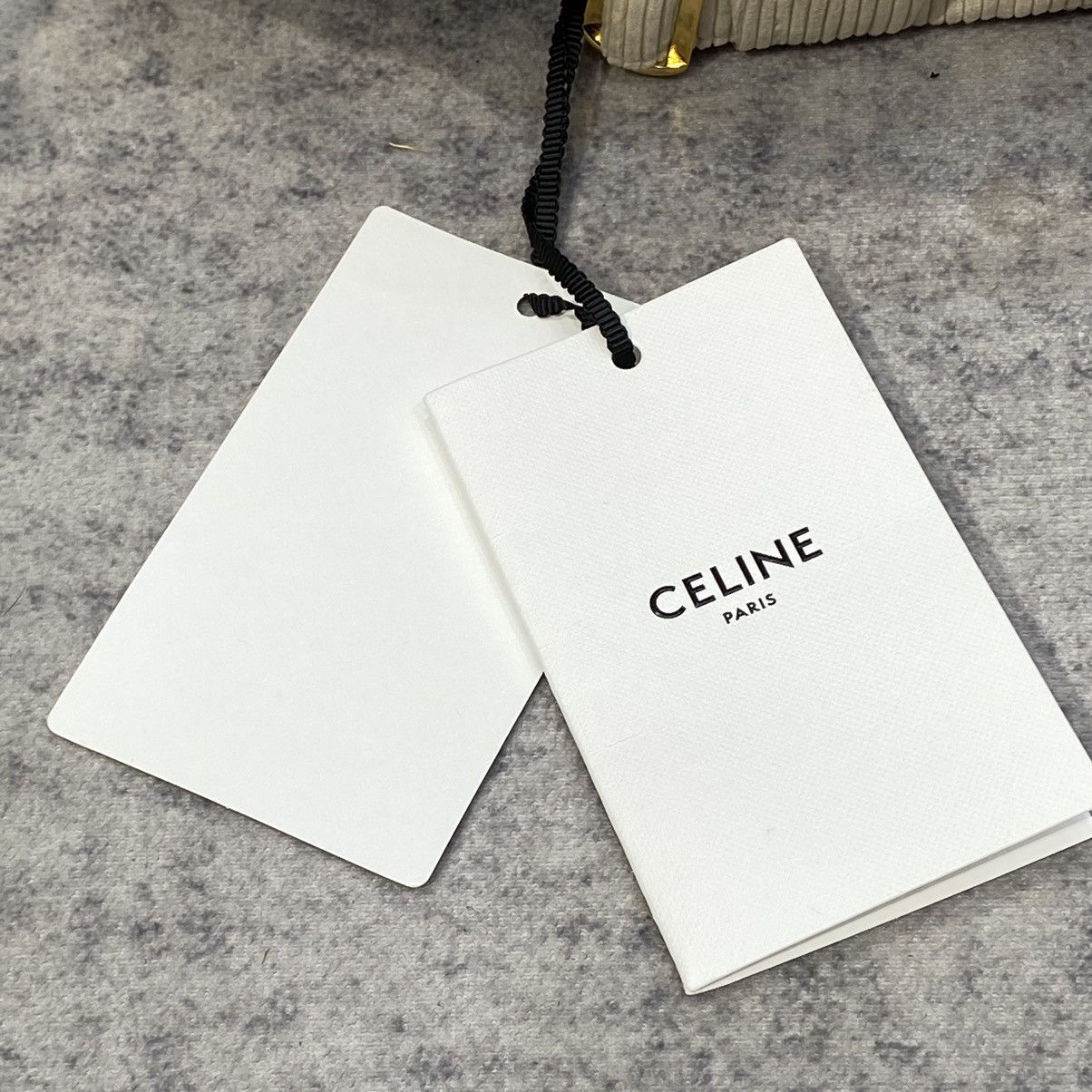 Celine CELINE Triomphe Baseball Cap In Cotton Size ONE SIZE - 10 Thumbnail