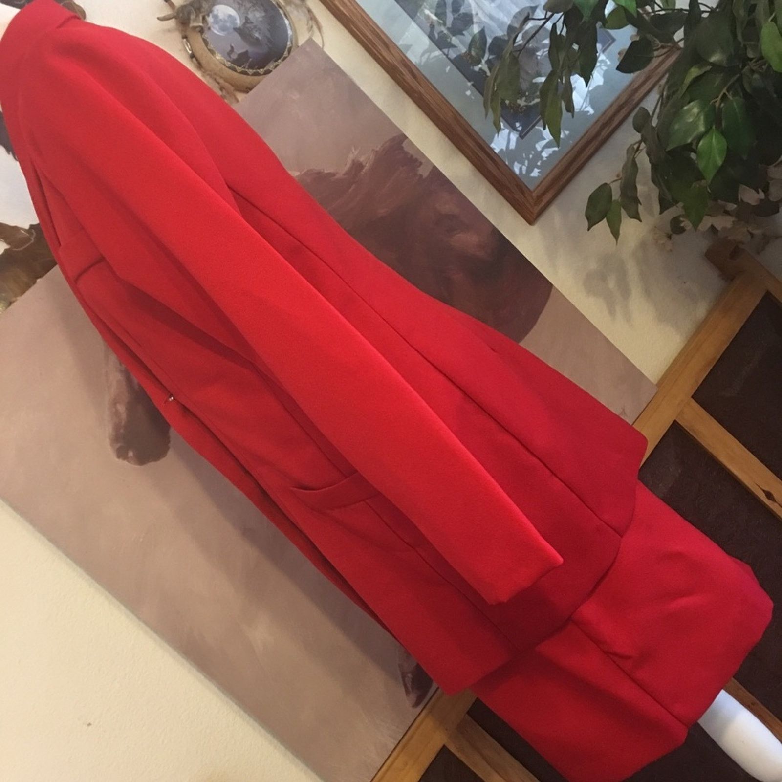 Vintage Vintage Tower Hill red double breasted skirt suit Size M / US 6-8 / IT 42-44 - 4 Thumbnail