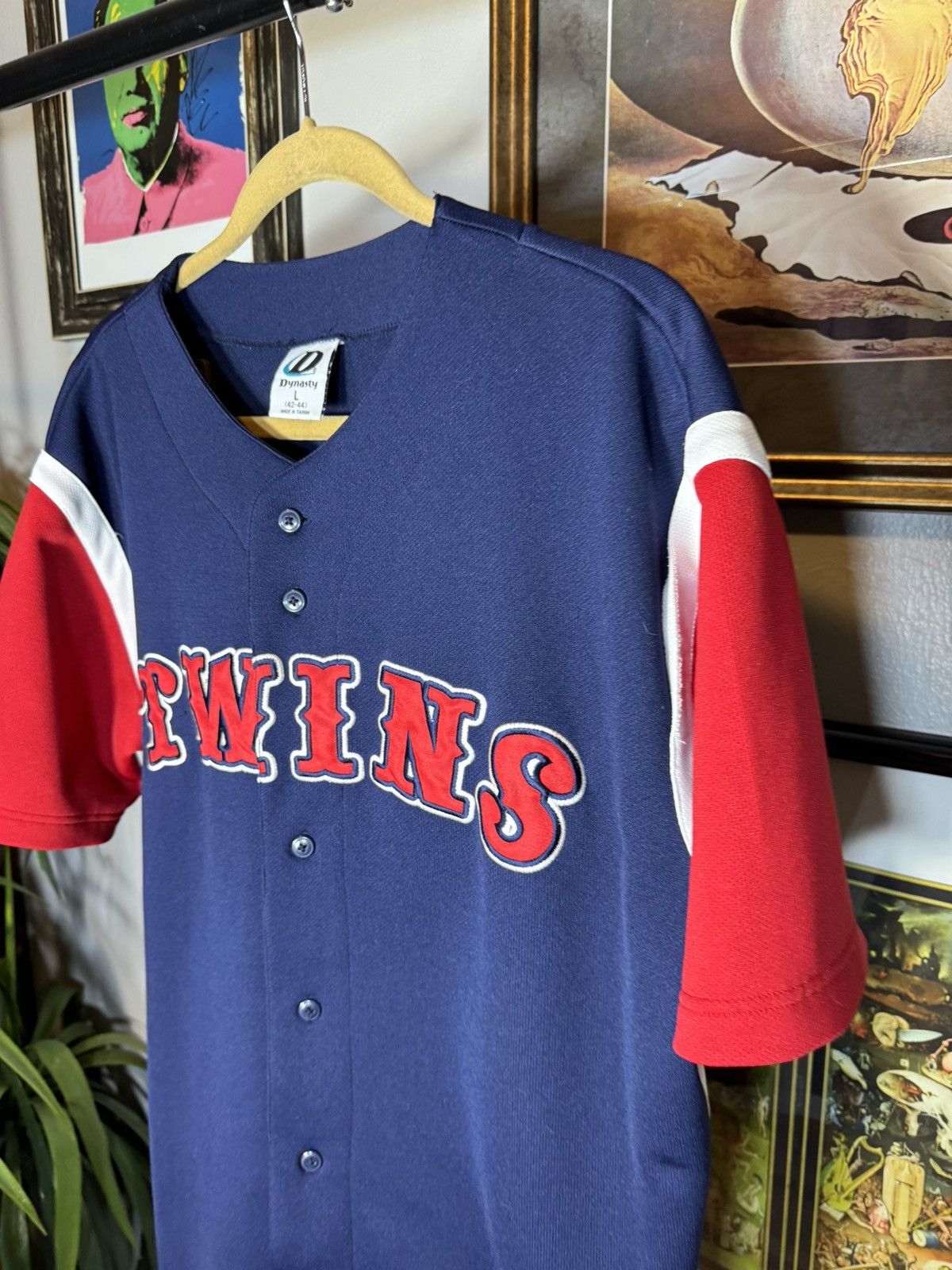 MLB Minnesota Twins Baseball Jersey Size US L / EU 52-54 / 3 - 5 Thumbnail