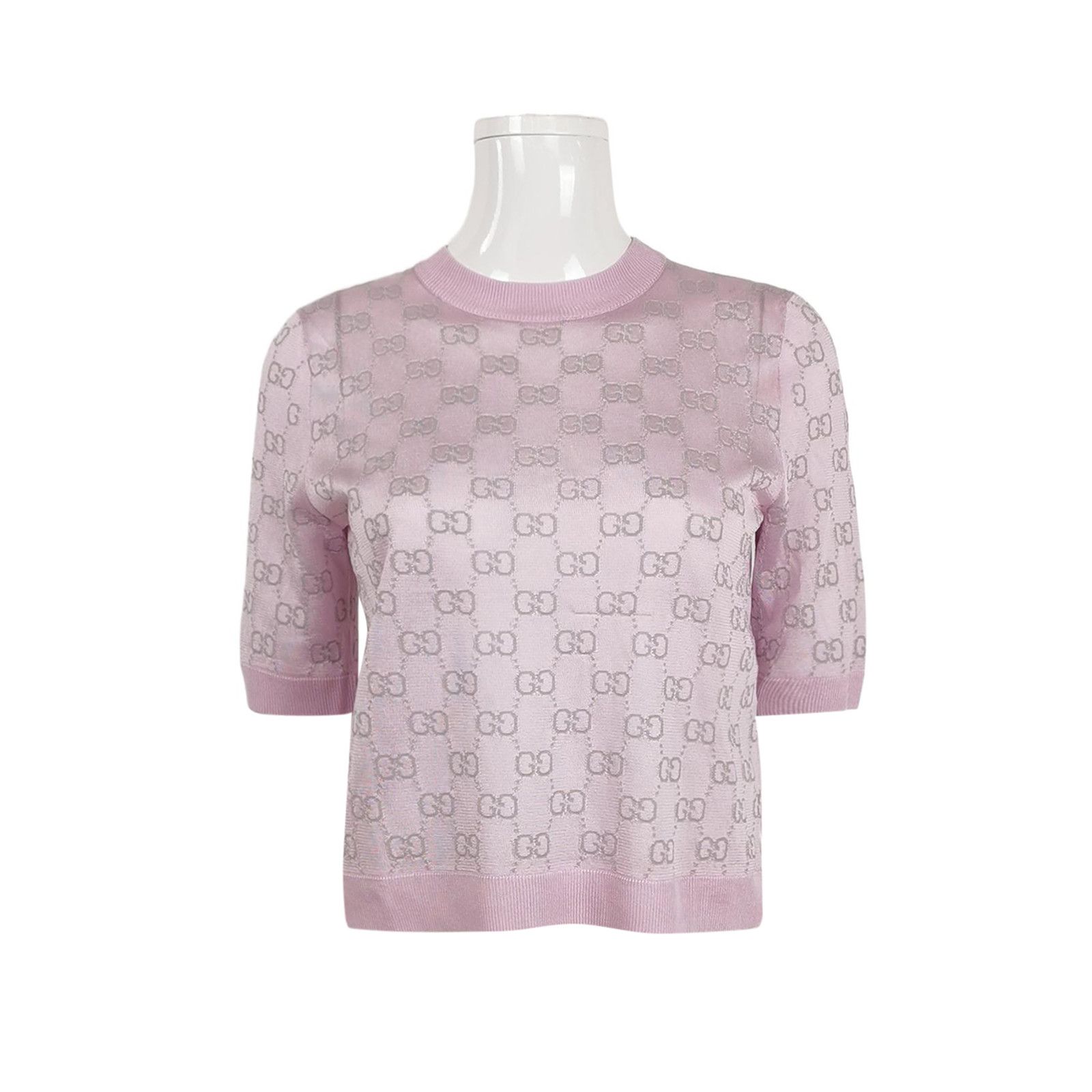 Gucci Gucci GG Monogram Knit Sweater Size S Size S / US 4 / IT 40 - 1 Thumbnail