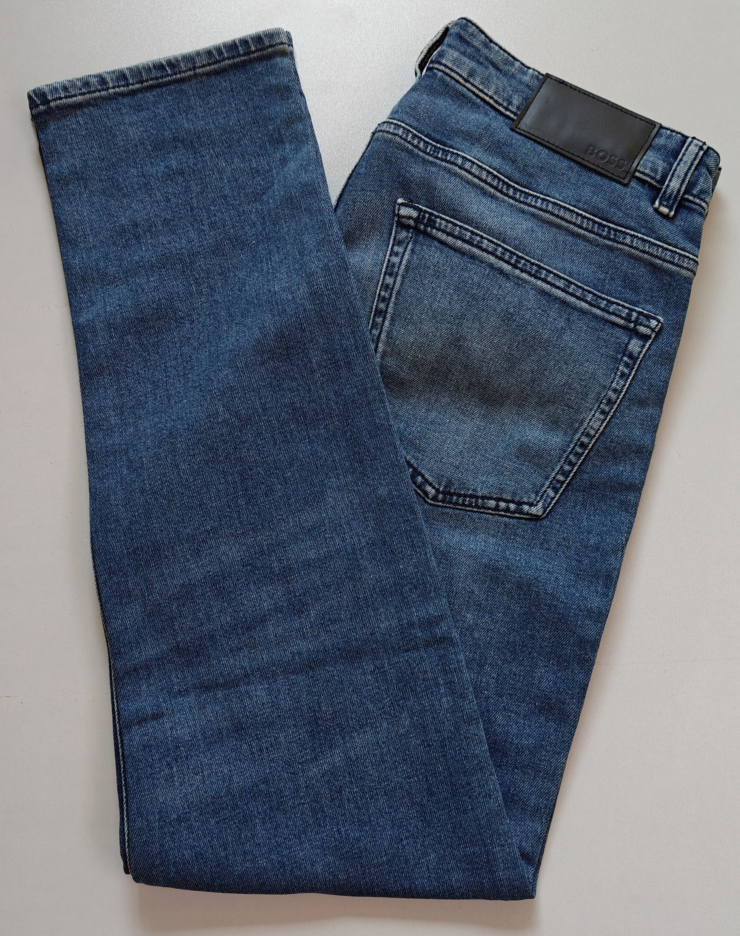 Hugo Boss BOSS DELAWARE Slim Fit Jeans Free Shipping Worldwide T/6082 Size US 31 - 2 Thumbnail