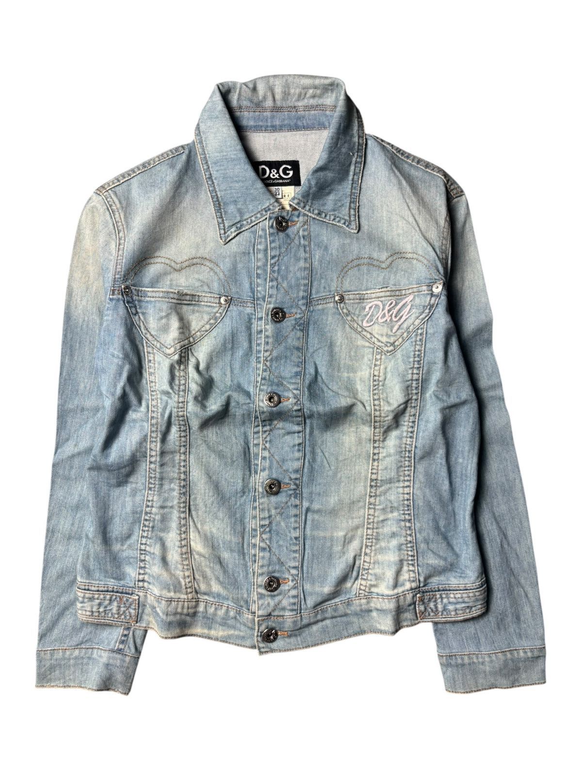 Dolce & Gabbana 2000s Dolce Gabbana Love Pocket Jacket Size S / US 4 / IT 40 - 1 Thumbnail