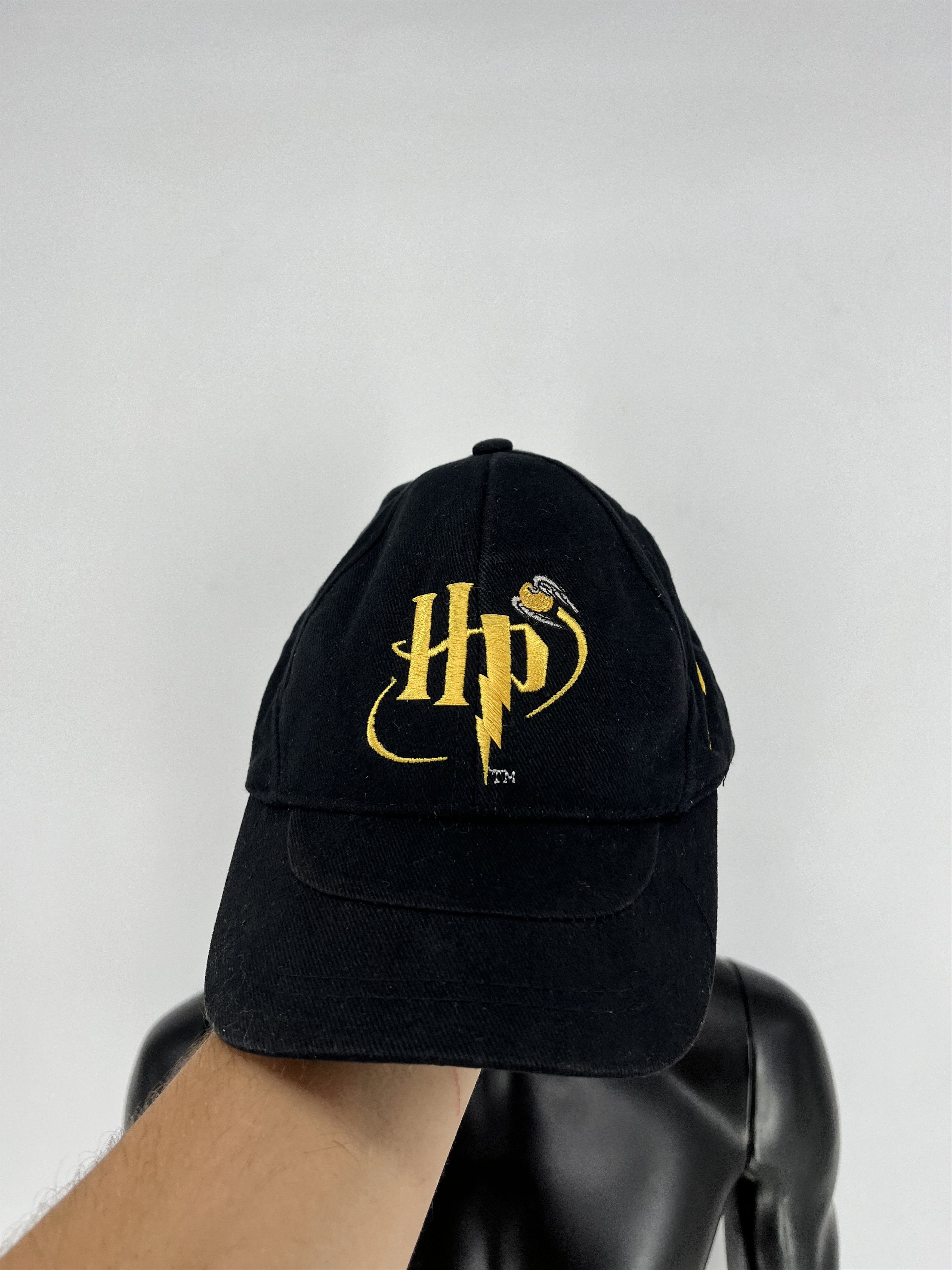 Vintage × Warner Bros Rare 2001 Warner Bros. Harry Potter Denim Cap Size ONE SIZE - 2 Thumbnail