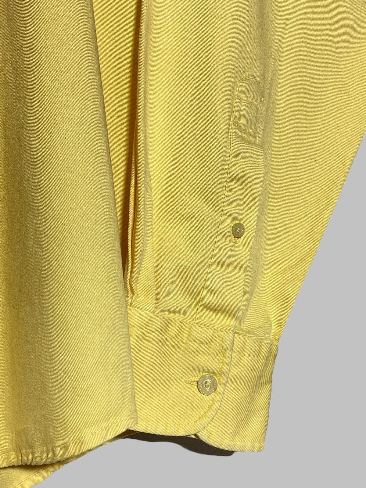 Yves Saint Laurent 🔥 Y2K SAINT LAURENT YSL YELLOW SHIRT RARE JEANS LOGO VIBES Size US L / EU 52-54 / 3 - 7 Thumbnail