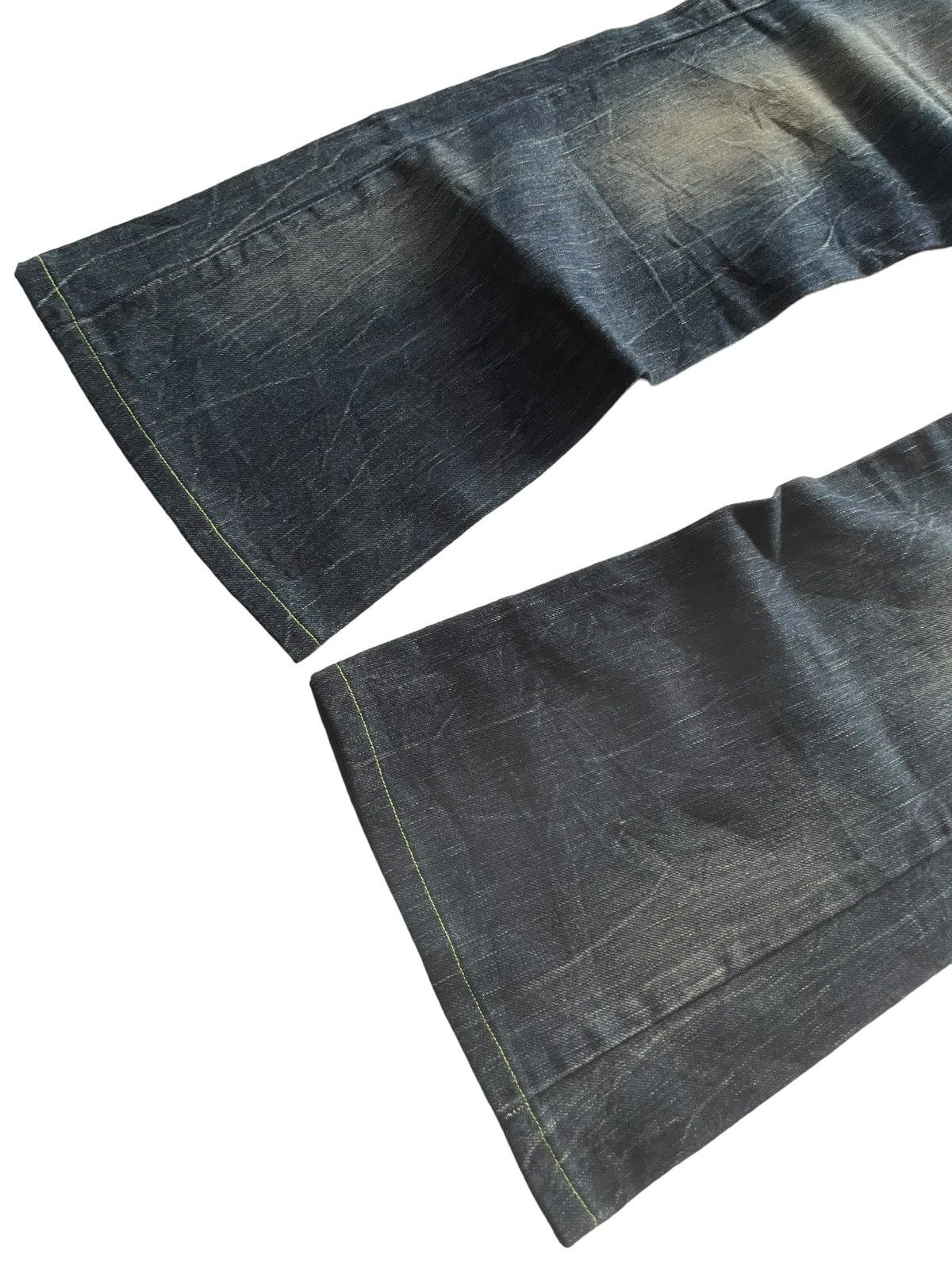Edwin × Junya Watanabe × Levi's Vintage Edwin 503 Blue Trip Muddy Claw Mark Flared Jeans Size US 30 / EU 46 - 5 Thumbnail