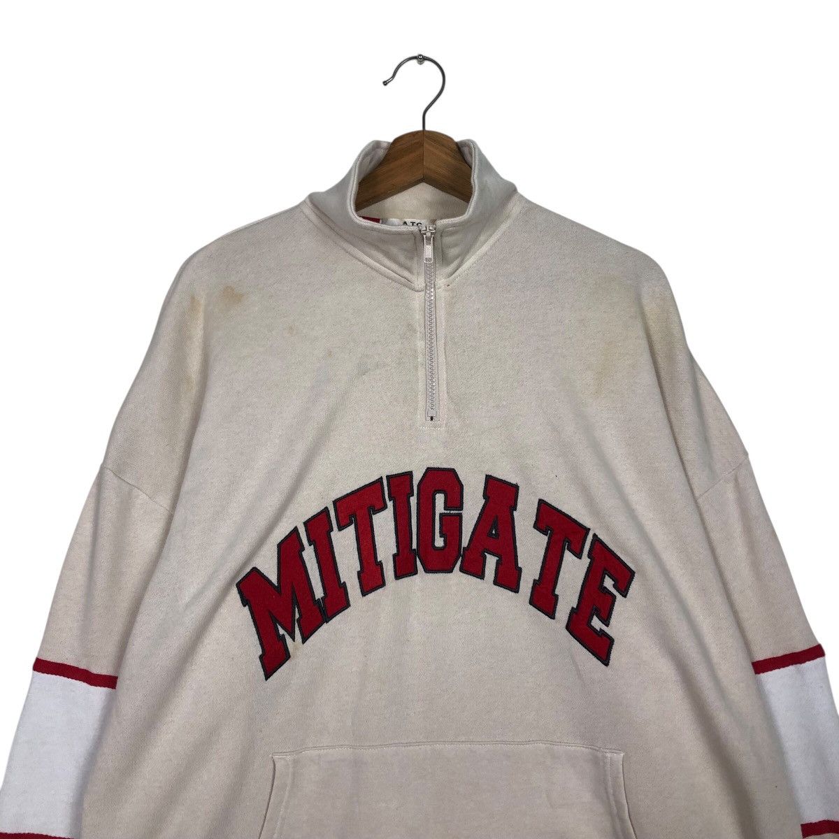 In The Attic 📌Vintage Sweatshirt Collar In The Attic Design Spell Out Size US M / EU 48-50 / 2 - 4 Thumbnail