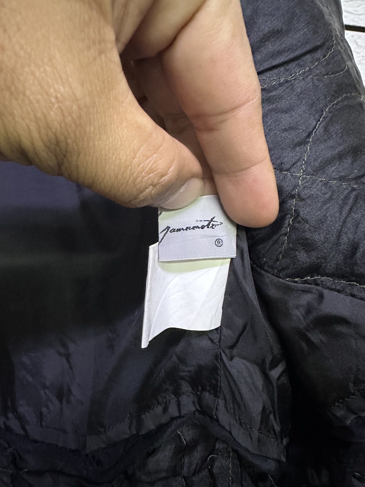 Yohji Yamamoto Vintage Yohji Yamamoto Signature Outerwear sample unit Size US M / EU 48-50 / 2 - 5 Thumbnail