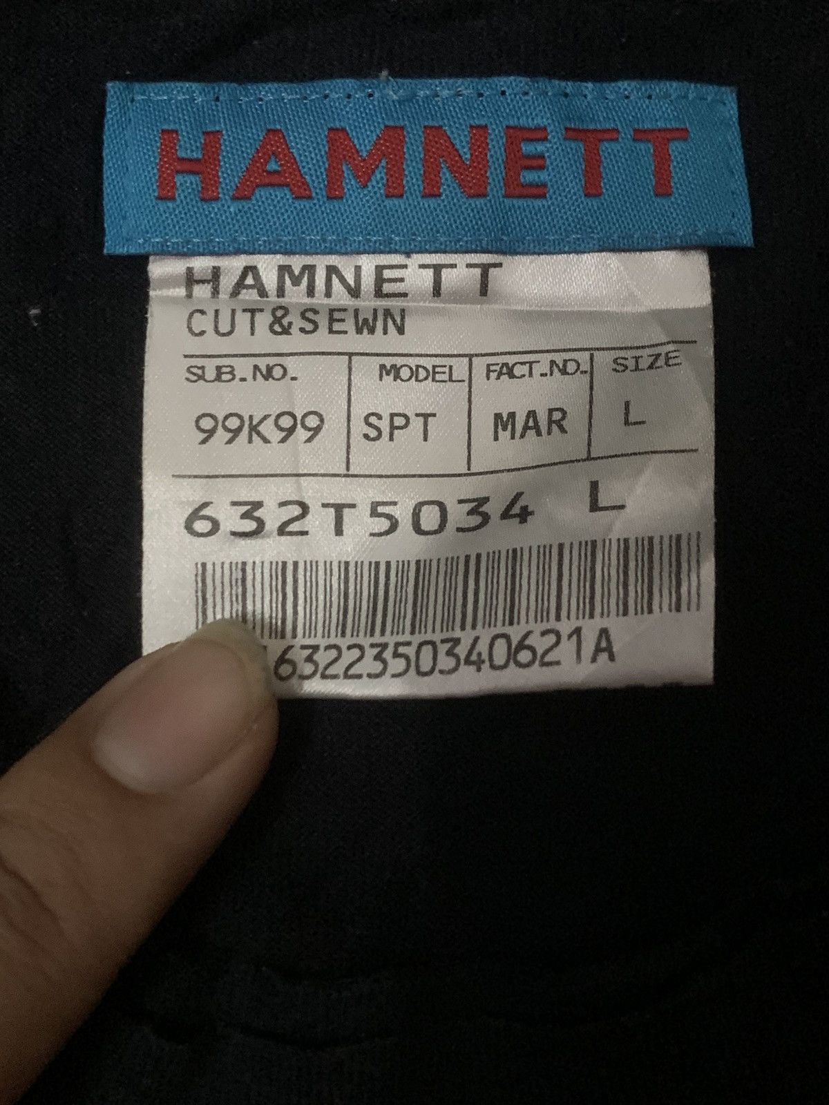 Katharine Hamnett London Katherine Hamnett London Cut And Sewn Skull Printed Tee Size US M / EU 48-50 / 2 - 4 Thumbnail