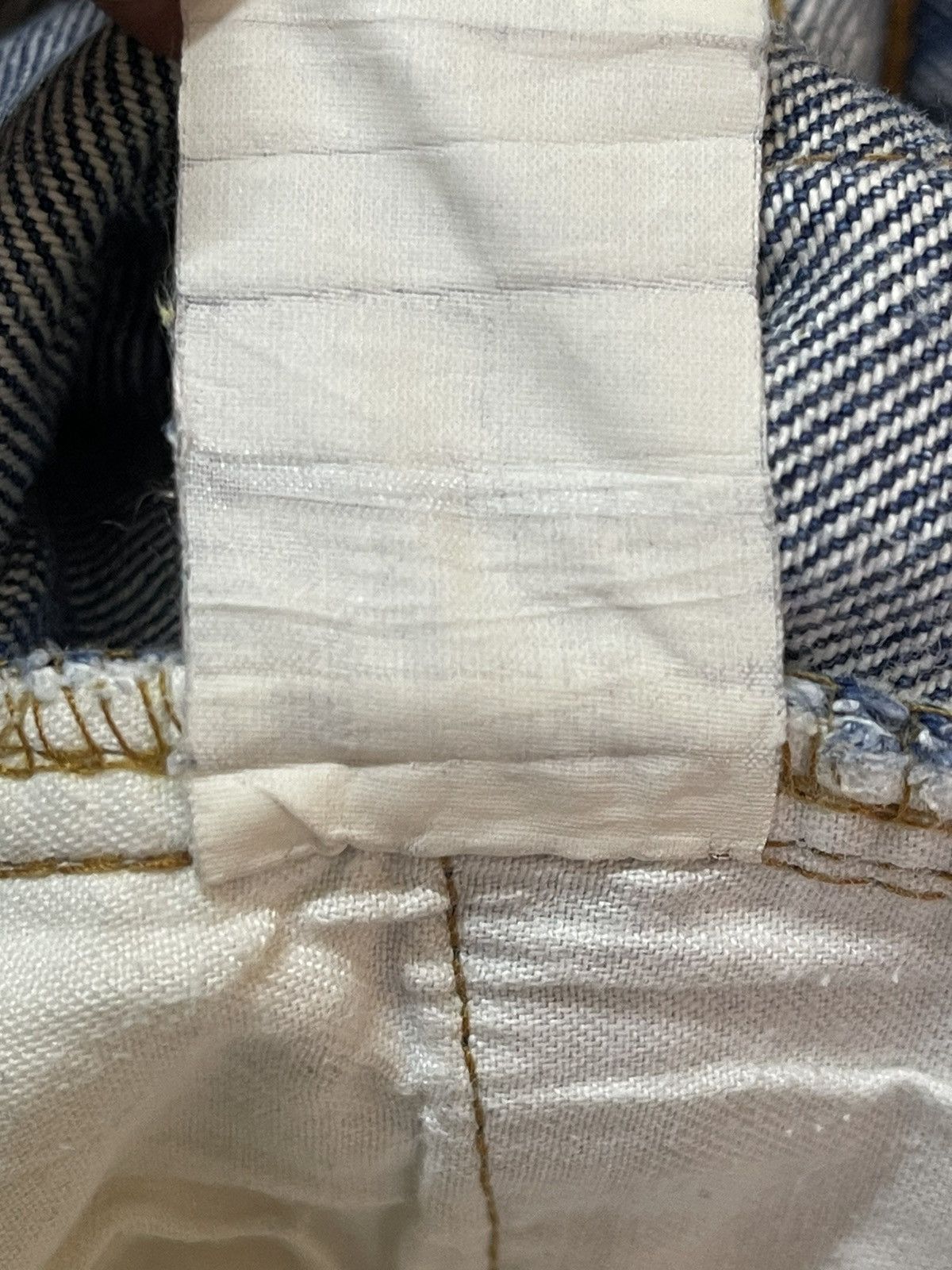 Levi's Vintage 90s Levis 515 Blue Faded Wash Distress Relaxed Fits Size US 32 / EU 48 - 11 Thumbnail