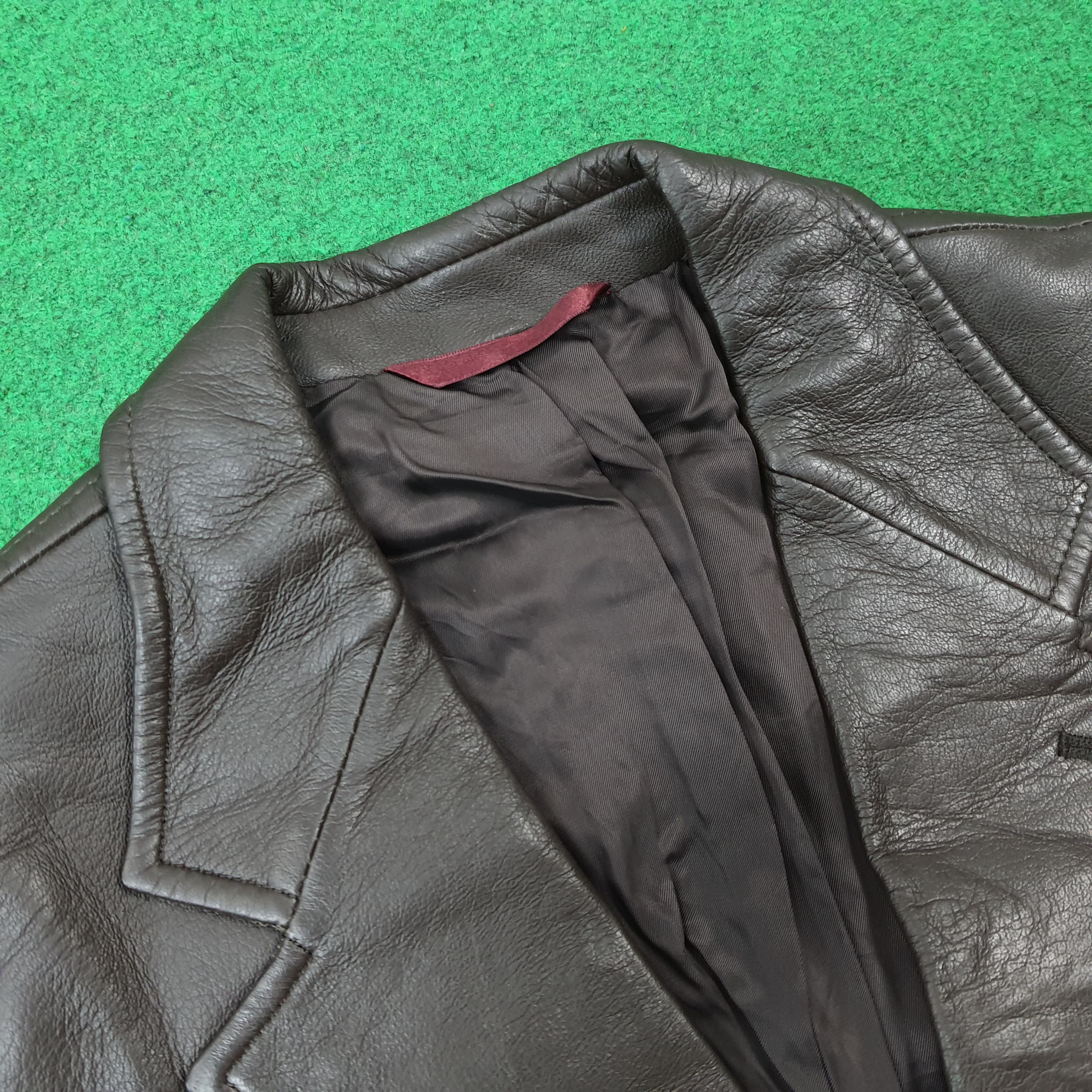 Paul Smith Vintage Paul Smith London Leather Blazer C275N12 Size US S / EU 44-46 / 1 - 4 Thumbnail