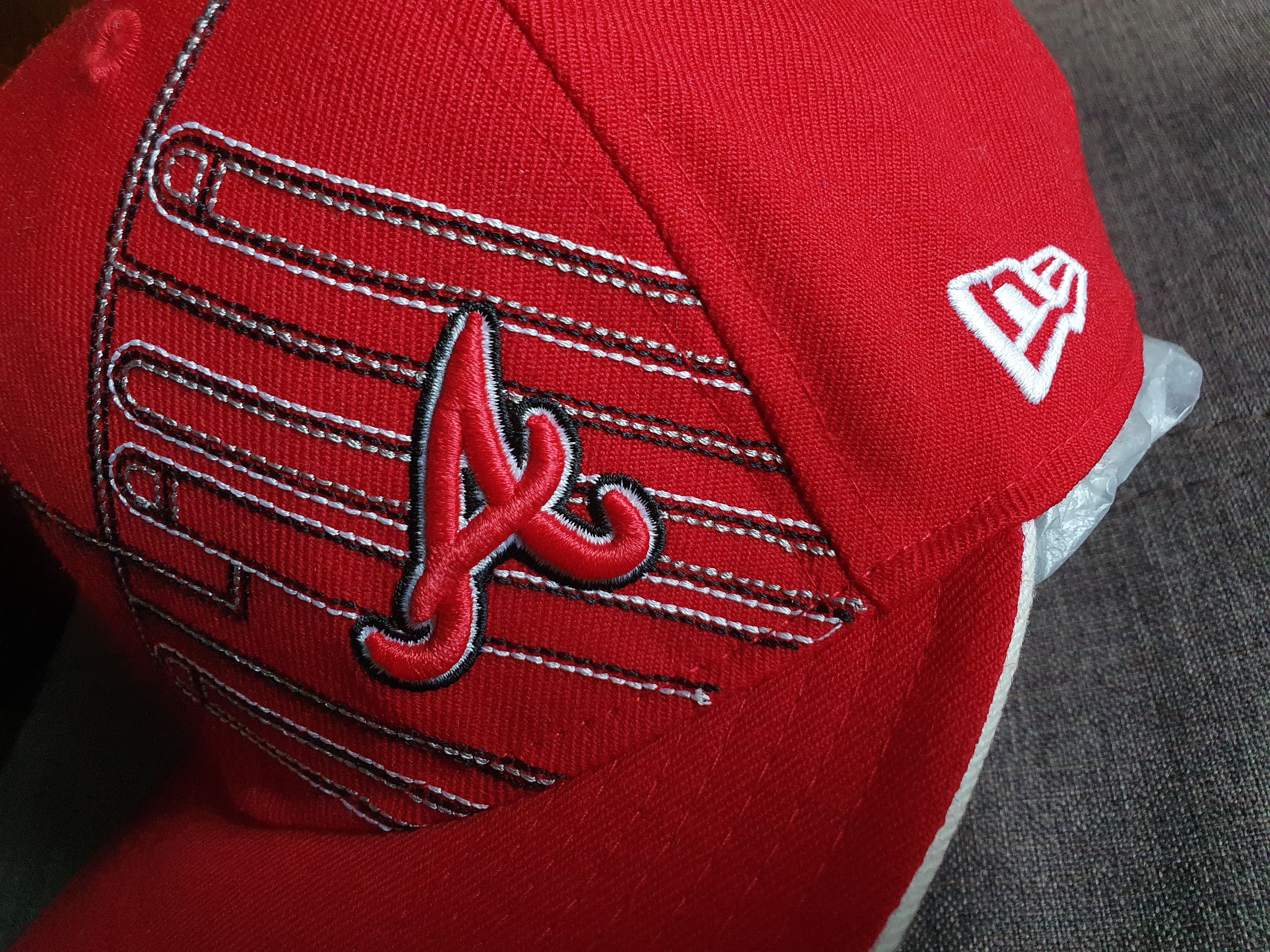 New Era Vintage new era snapback MLB Atlanta braves cap y2k Size ONE SIZE - 3 Thumbnail