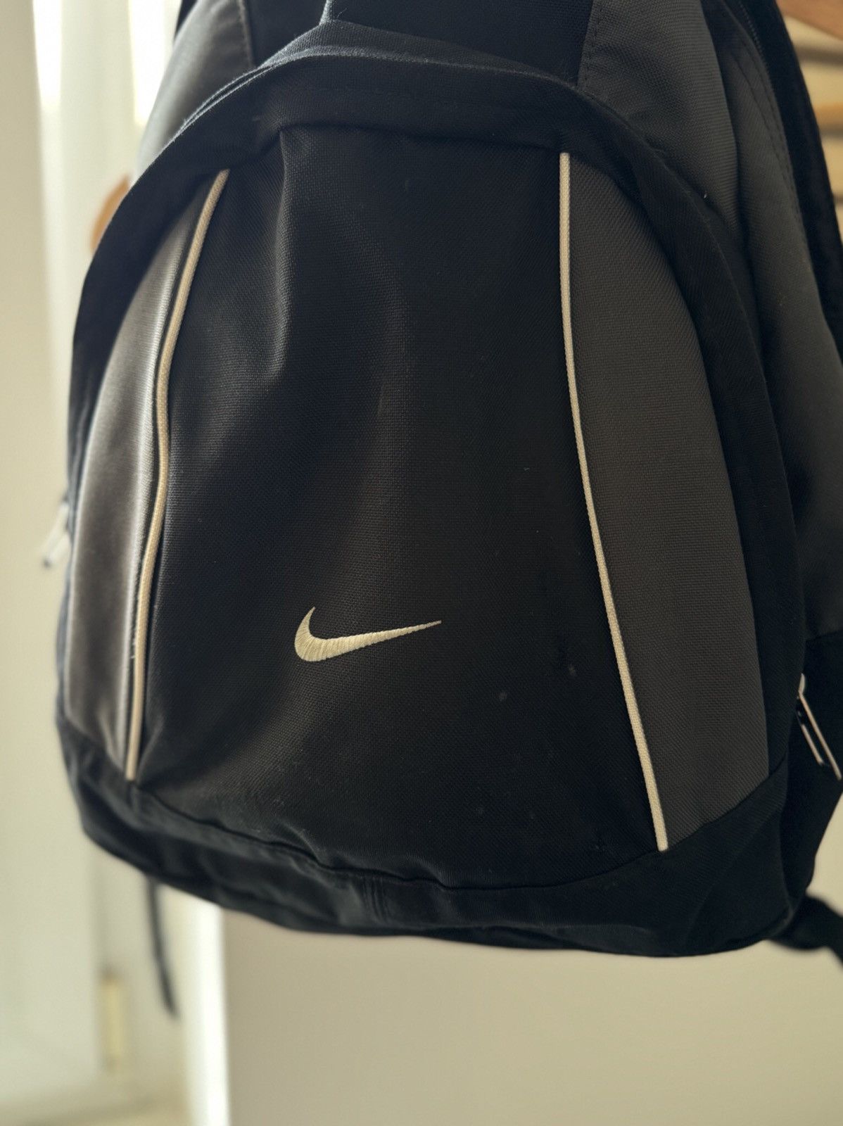 Nike × Vintage Nike Bagpack Vintage Big Swoosh Y2K Size ONE SIZE - 4 Thumbnail