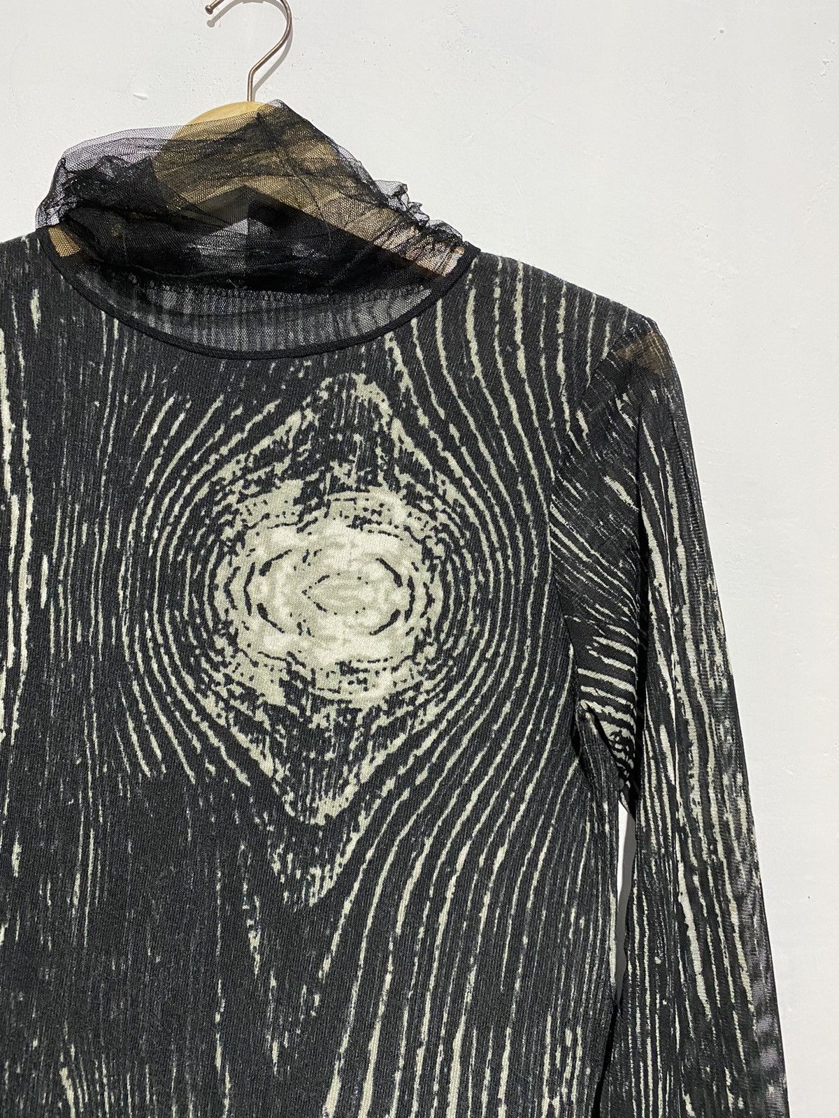Japanese Brand × Vintage Japanese Jpg style mesh top longsleeve Size US M / EU 48-50 / 2 - 3 Thumbnail