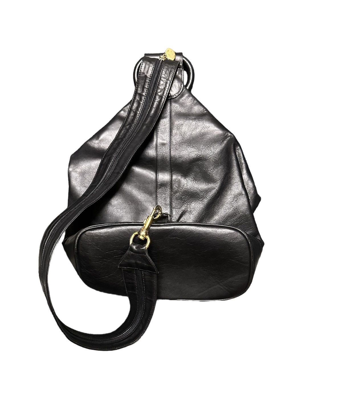 Bally Bally 3 ways leather bag expandable vintage Size ONE SIZE - 4 Thumbnail