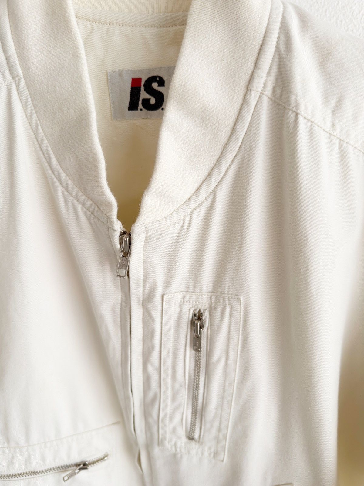 Issey Miyake Vintage 90s Issey Miyake iS MA-1 Bomber Jacket Size US M / EU 48-50 / 2 - 6 Thumbnail