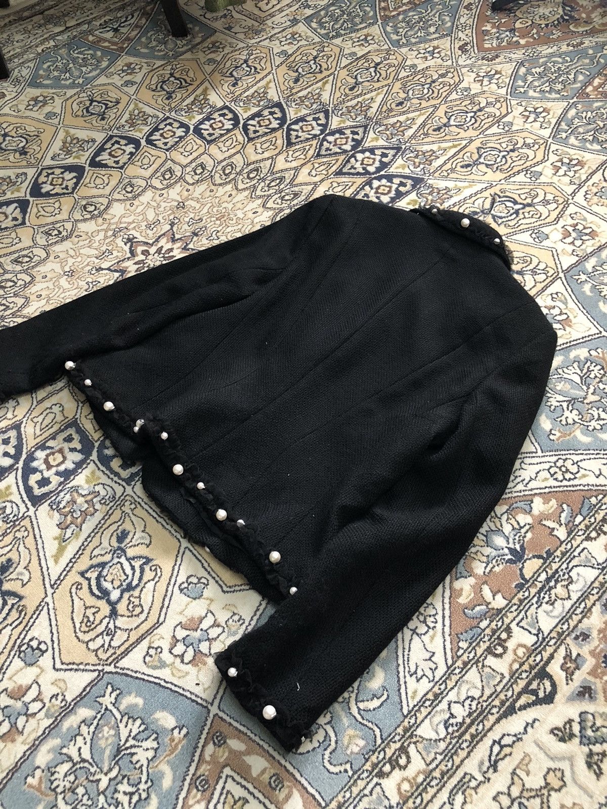 Escada Rare❗️Escada Pearl Gothic Punk Seditionaries Jacket Size S / US 4 / IT 40 - 11 Thumbnail