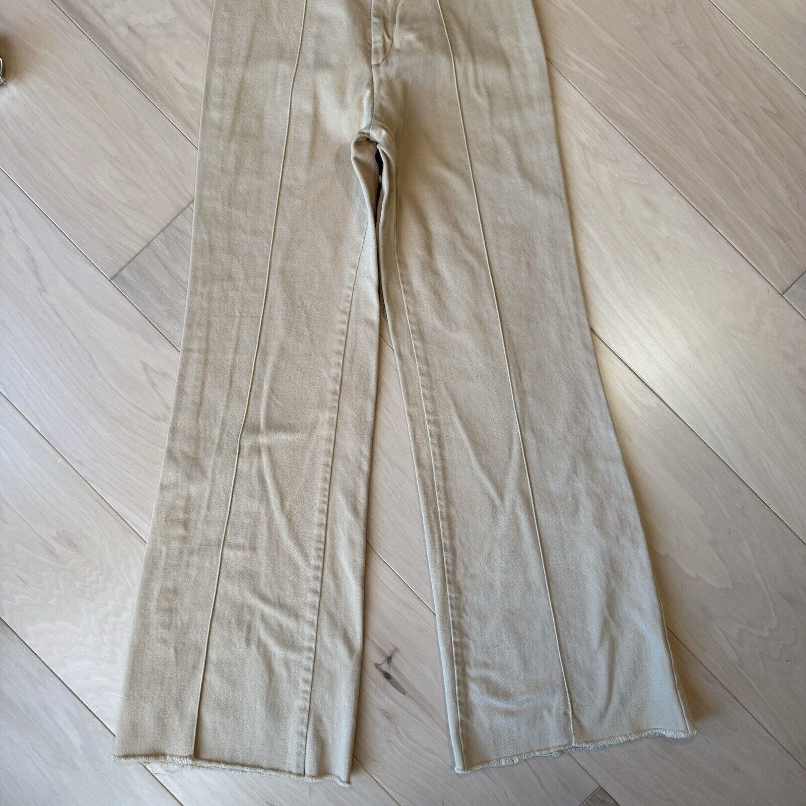Levi's × Vintage Vintage Levis Pleated Flare Pants 24 For Women 70s Bell Size 24" / US 00 / IT 34 - 4 Thumbnail