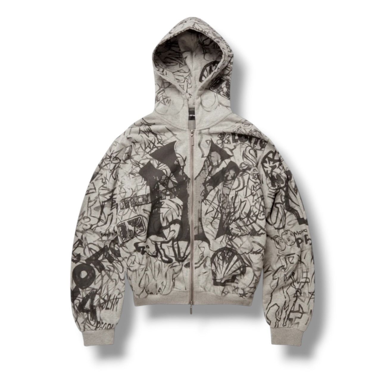 Mowalola Mowalola Tech Zip-Up Hoodie Size L | Grailed