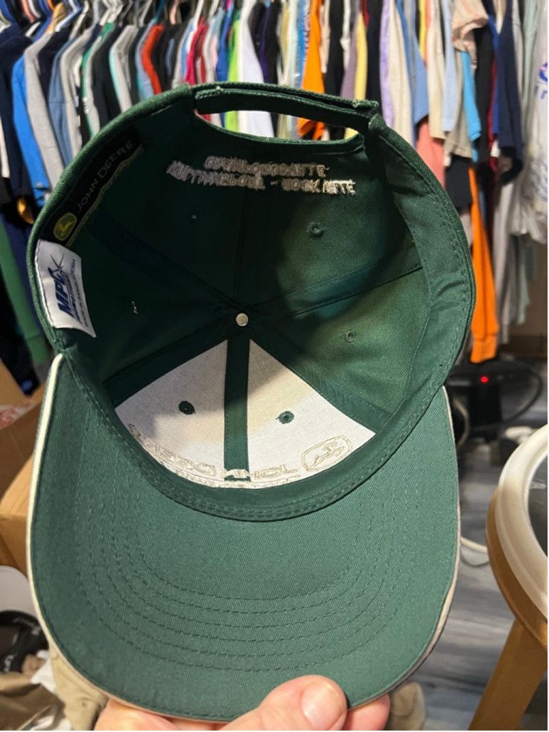 John Deere Men's John Deere Green & White Embroidered Baseball Hat Size ONE SIZE - 5 Thumbnail