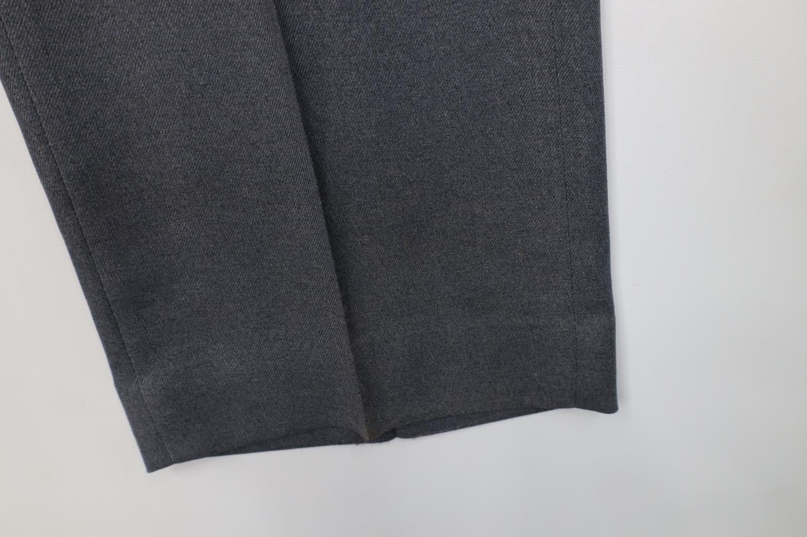 Vintage Vintage 70s Streetwear Knit Wide Leg Chino Pants Gray USA Size US 36 / EU 52 - 5 Thumbnail