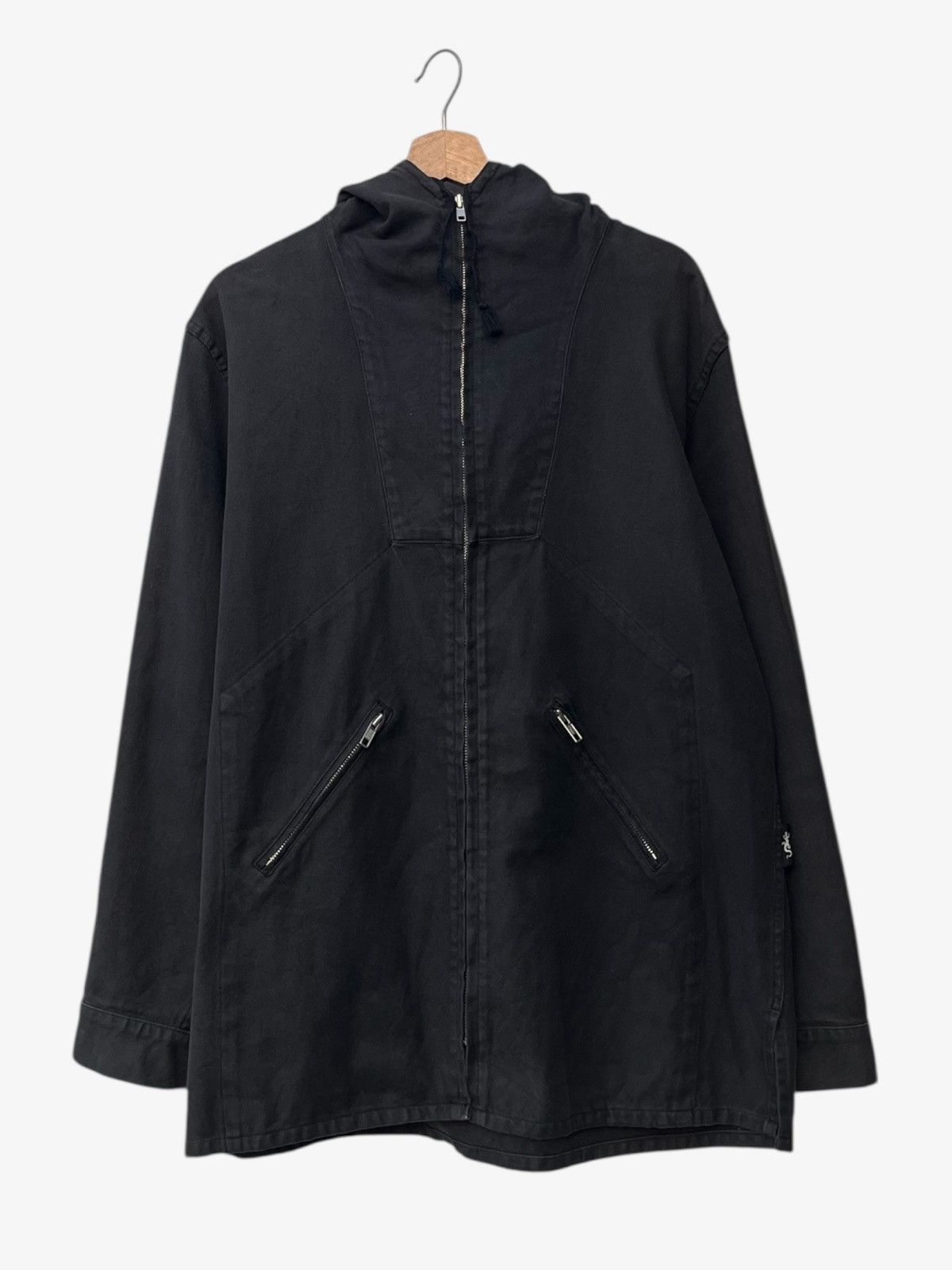 agnes b. Vintage agnes b. Cotton Hoodie Jacket Made in France Size US S / EU 44-46 / 1 - 2 Thumbnail