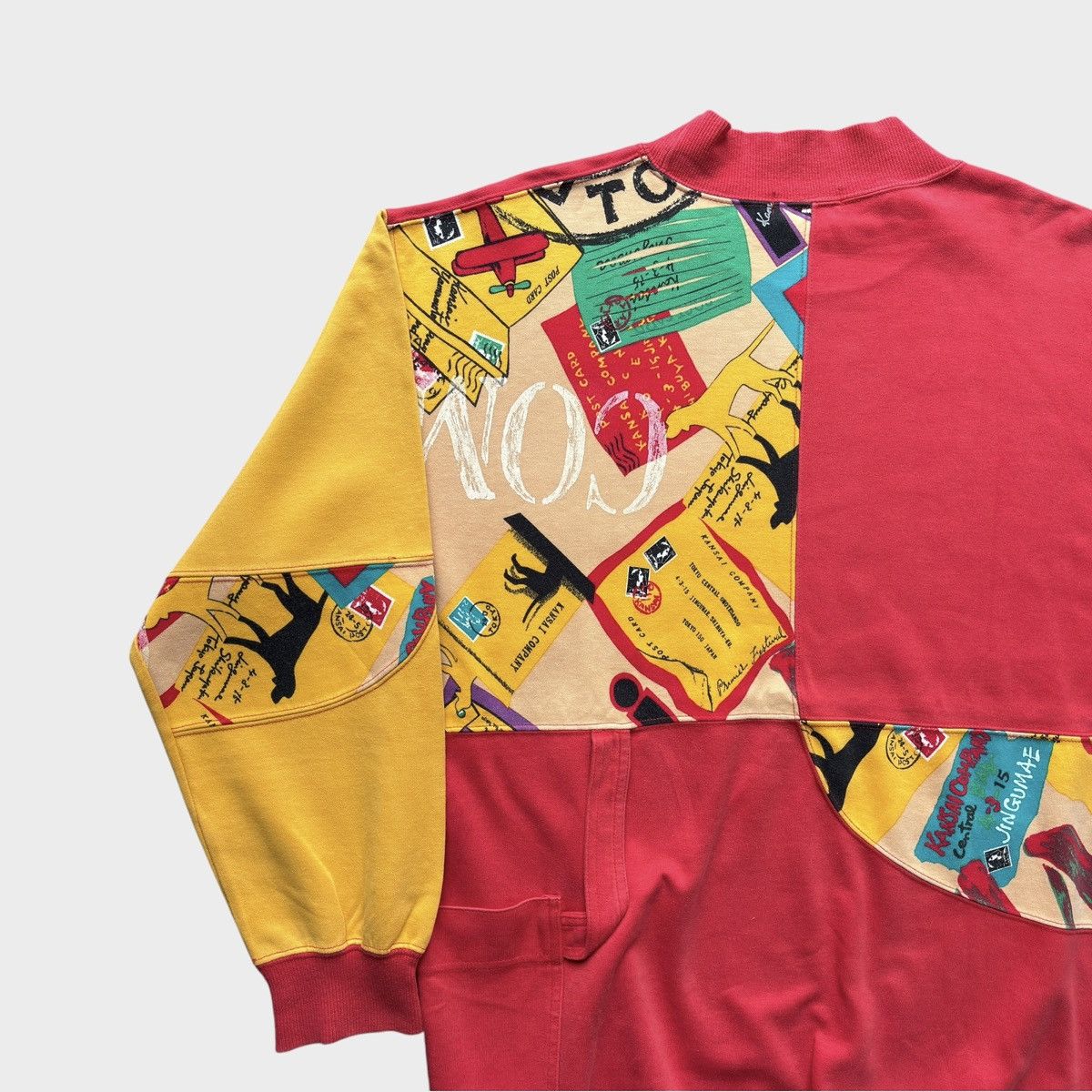 Japanese Brand × Kansai Yamamoto × Vintage Kansai 02 Kansai Yamamoto Tokyo Japan Sweatshirt Jacket Size US M / EU 48-50 / 2 - 3 Thumbnail