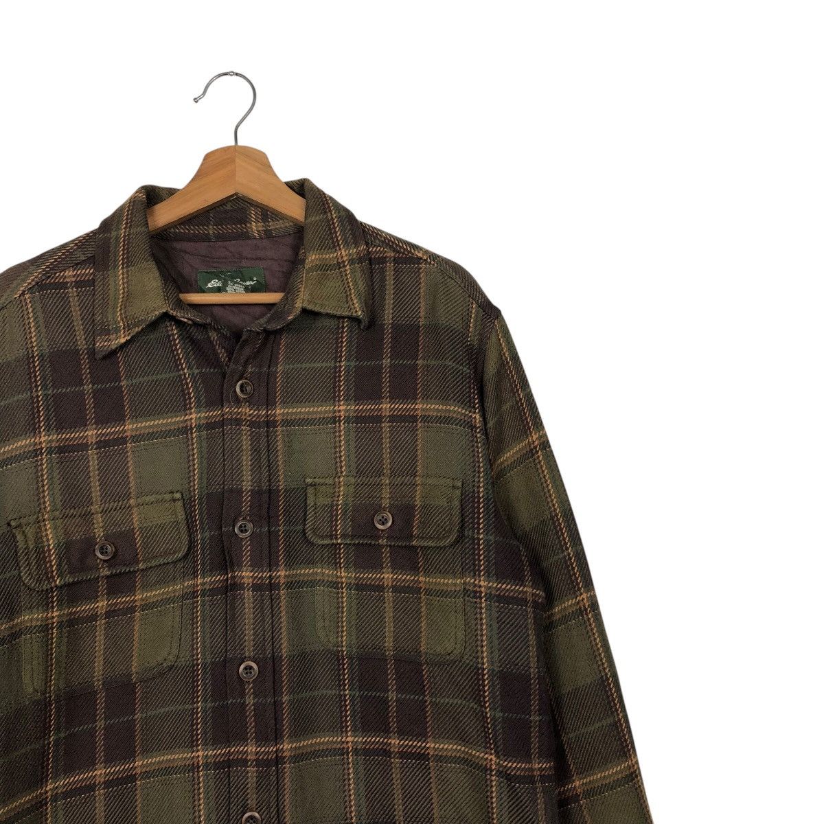 Flannel 📌Vintage Shirt Button Jacket Eddie Bauer Tartan Design Size US S / EU 44-46 / 1 - 7 Thumbnail