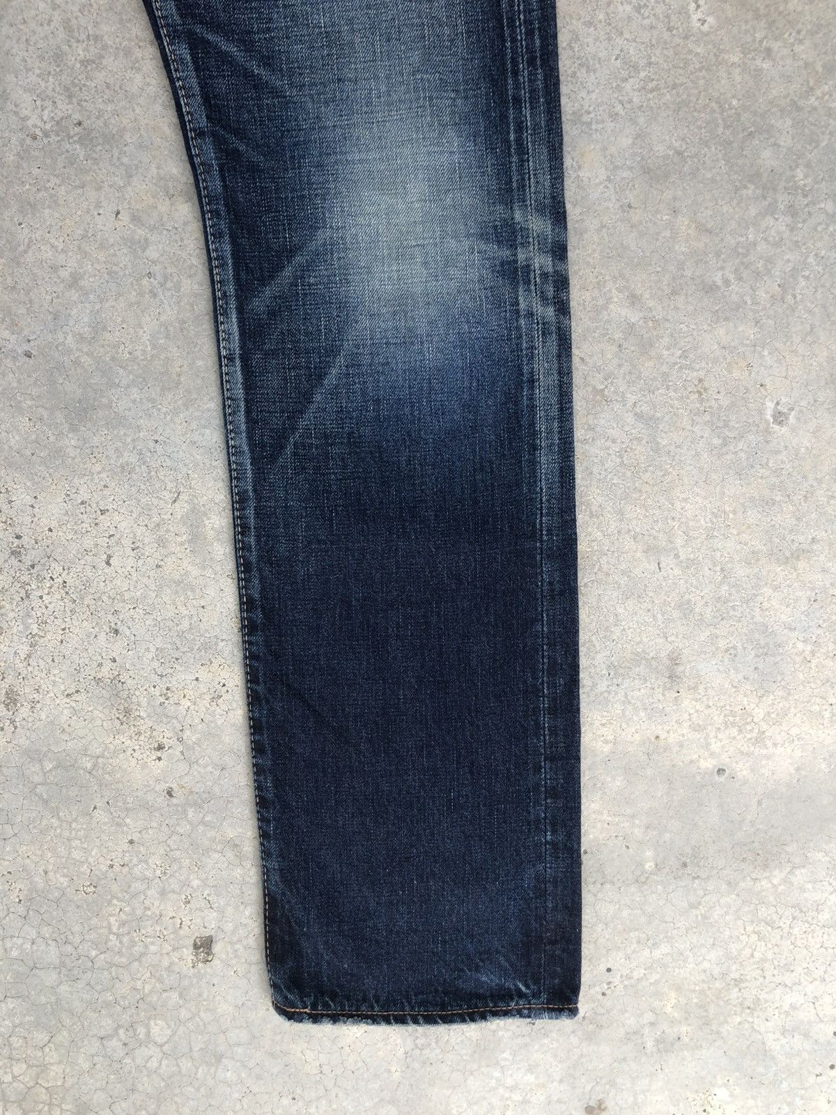 OMNIGOD Japanese OMNIGOD 50053 Distressed Jeans Selvedge Jeans Size US 32 / EU 48 - 7 Thumbnail