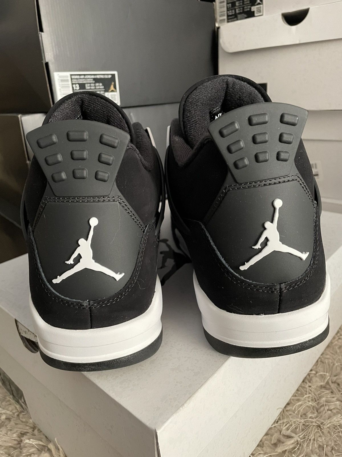 Jordan Brand Jordan 4 White Thunder Size US 11.5 / EU 44-45 - 6 Thumbnail