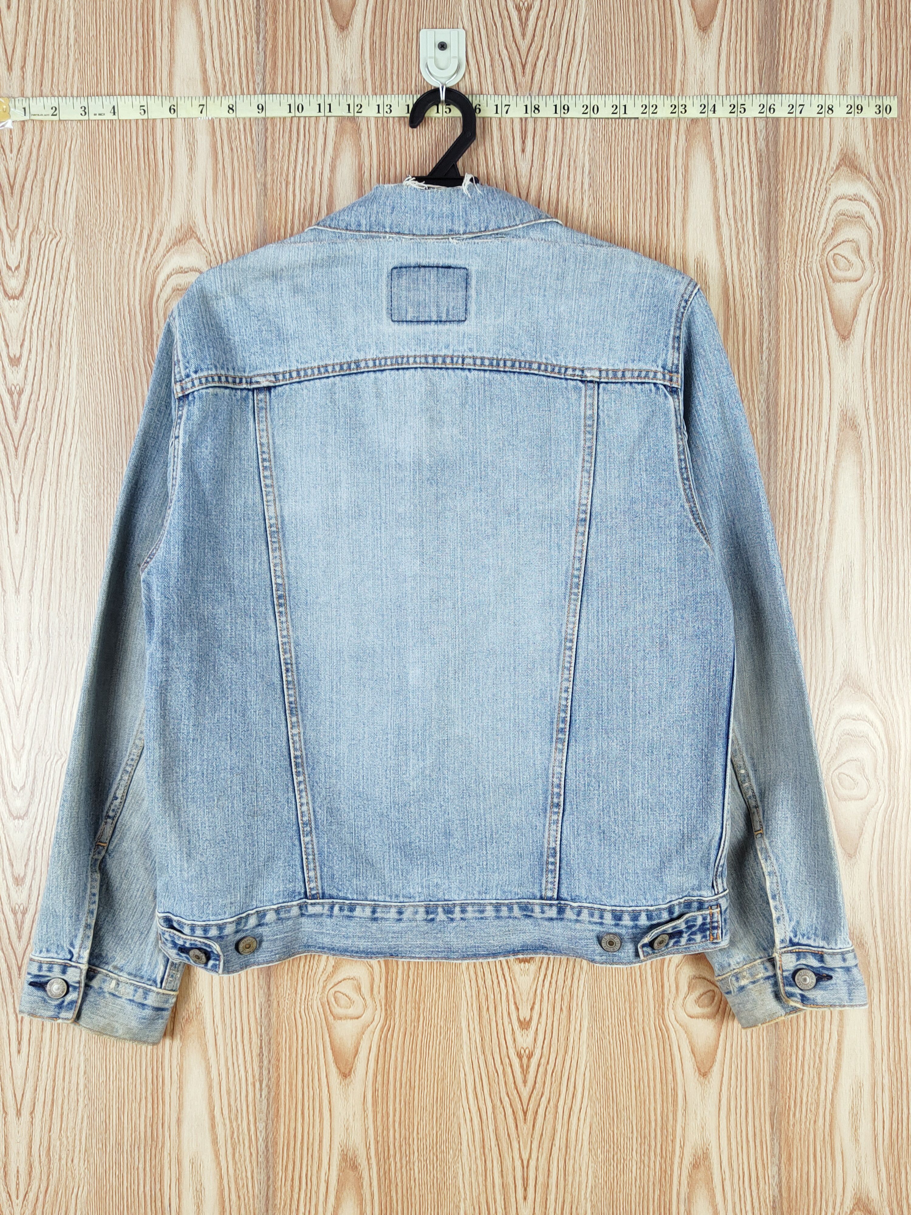 Levi's DL Levi's vintage faded Blue Denim Jackets #W572 Size L / US 10 / IT 46 - 8 Thumbnail
