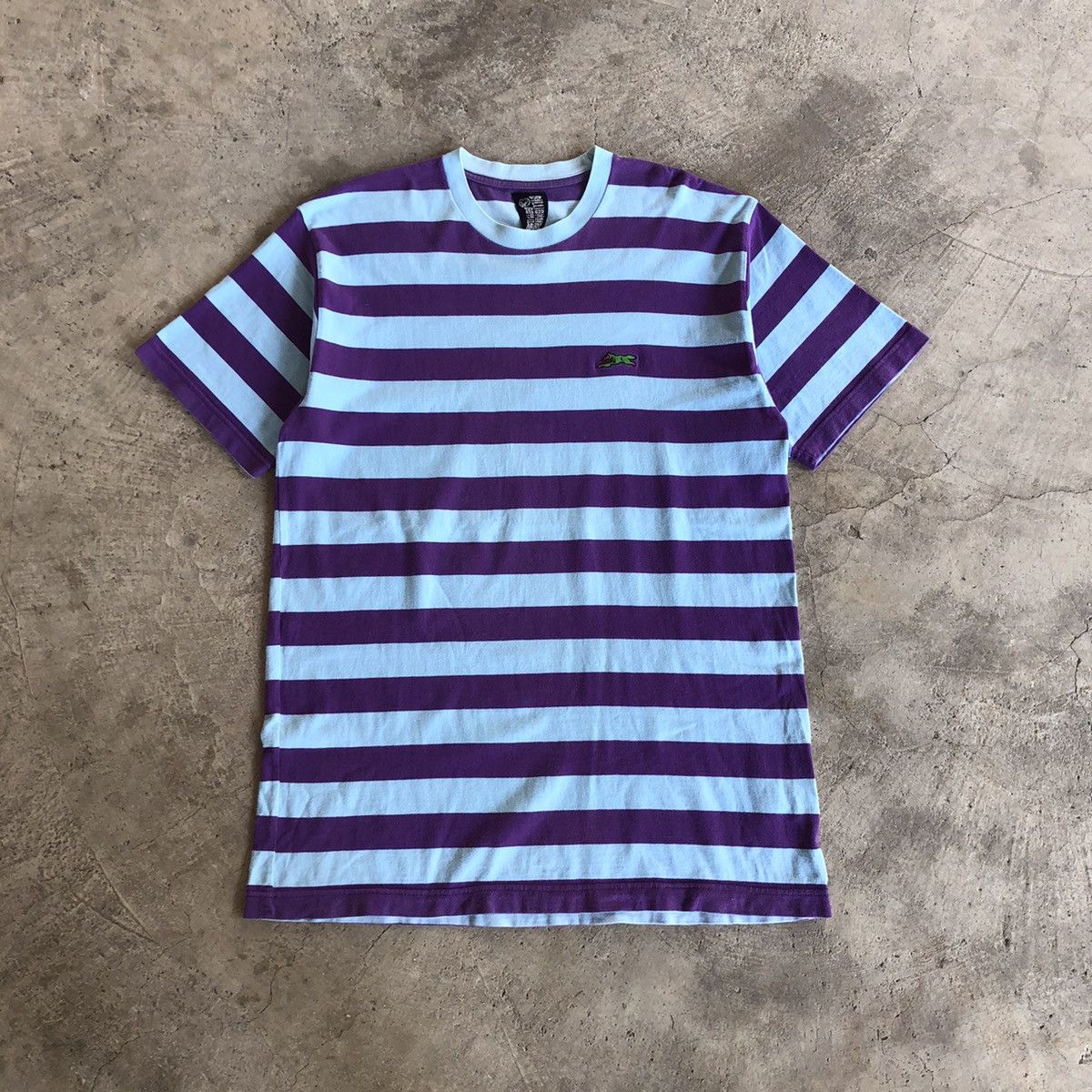 image of Bbc Icecream Billionaire Boys Club OG Stripe T-Shirt in Purple, Men's (Size Large)