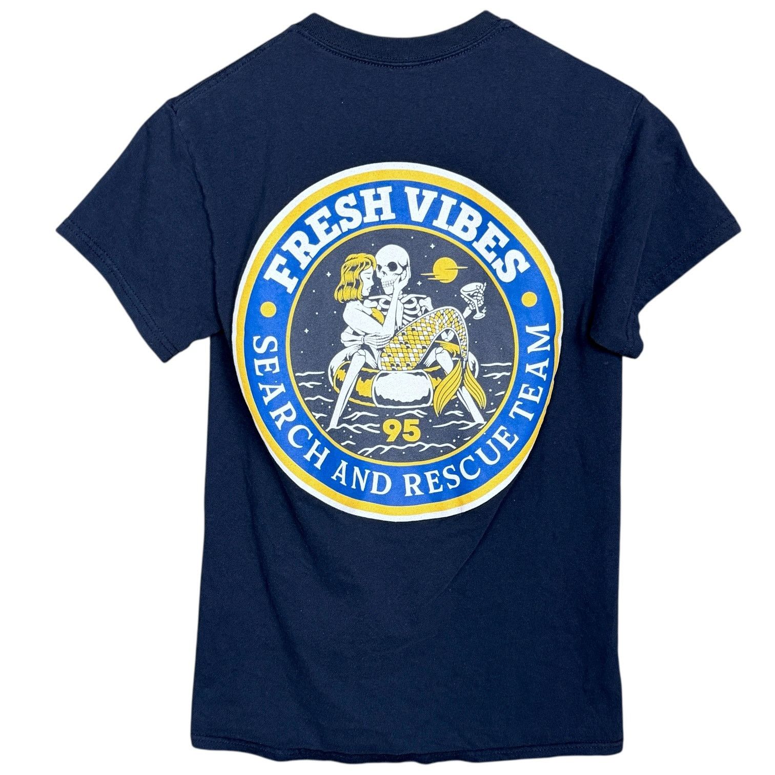 Other Fresh Vibes Search Rescue Blue T-shirt Men's Small Skater Size US S / EU 44-46 / 1 - 5 Thumbnail