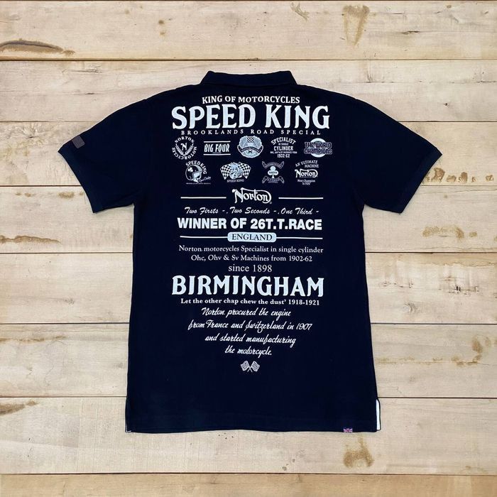 Norton B163. Norton X SPEED KING MOTORCYCLE TEE Size US M / EU 48-50 / 2 - 1 Thumbnail