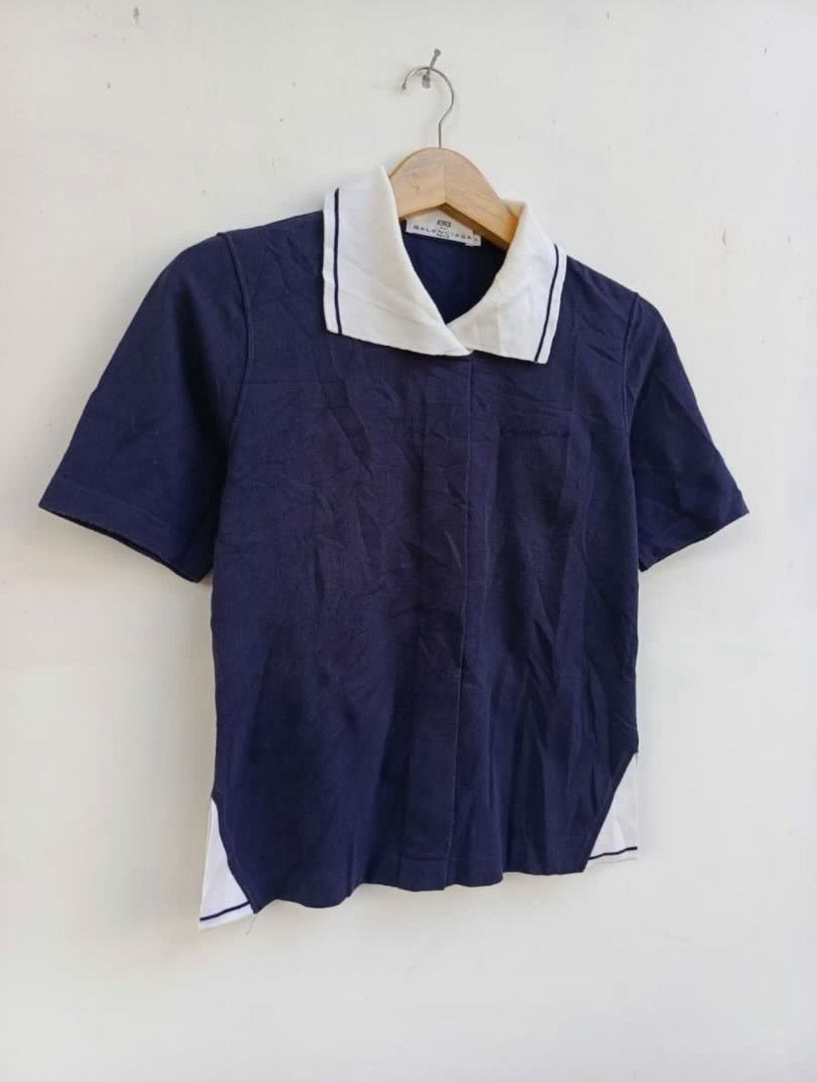 Balenciaga Vintage Balenciaga Poloshirt Size US S / EU 44-46 / 1 - 2 Thumbnail