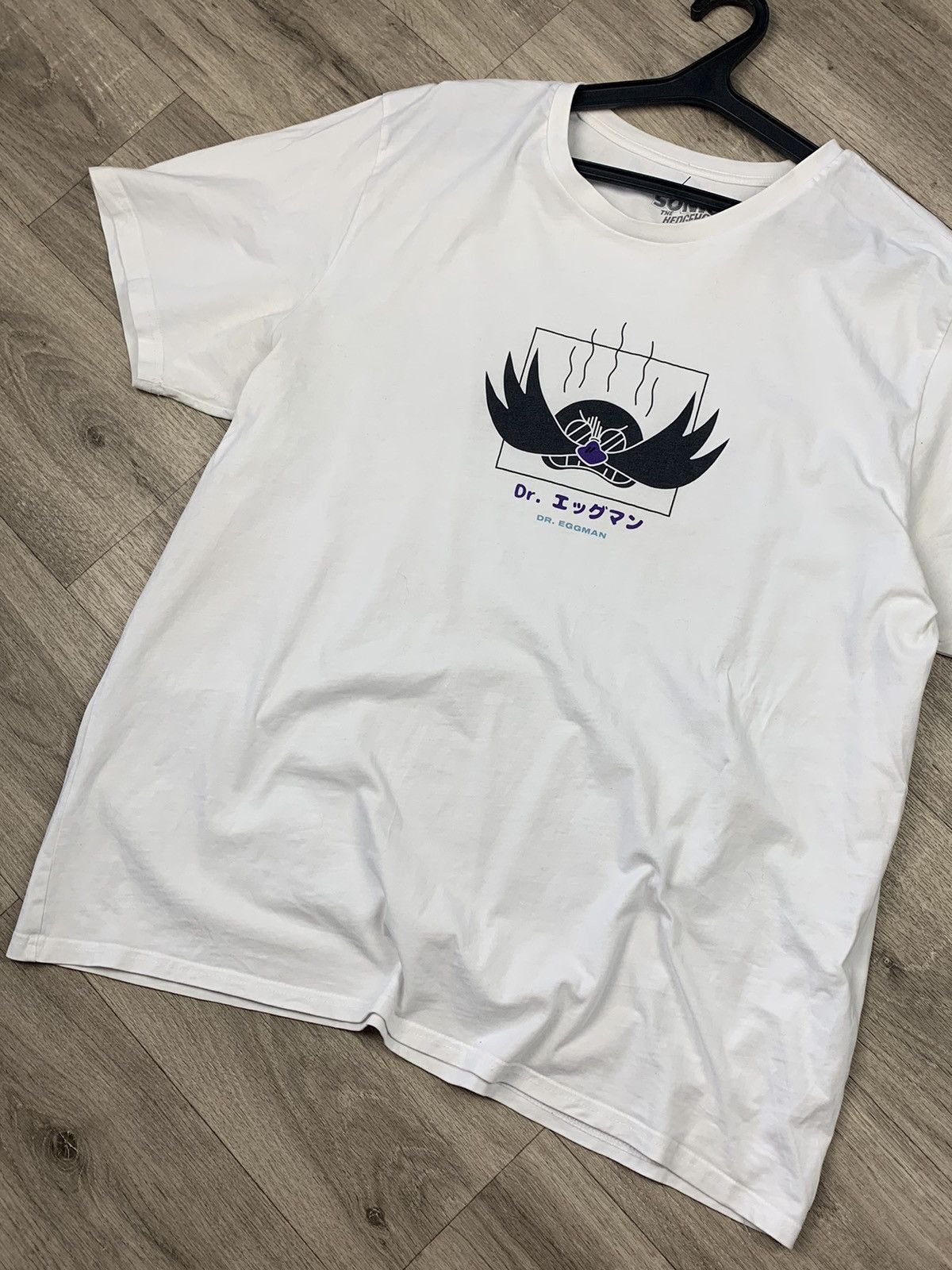 Other Sega Sonic T-Shirt The Hedgenog Tee Cartoon Japan Style Logo Size US XXL / EU 58 / 5 - 3 Thumbnail
