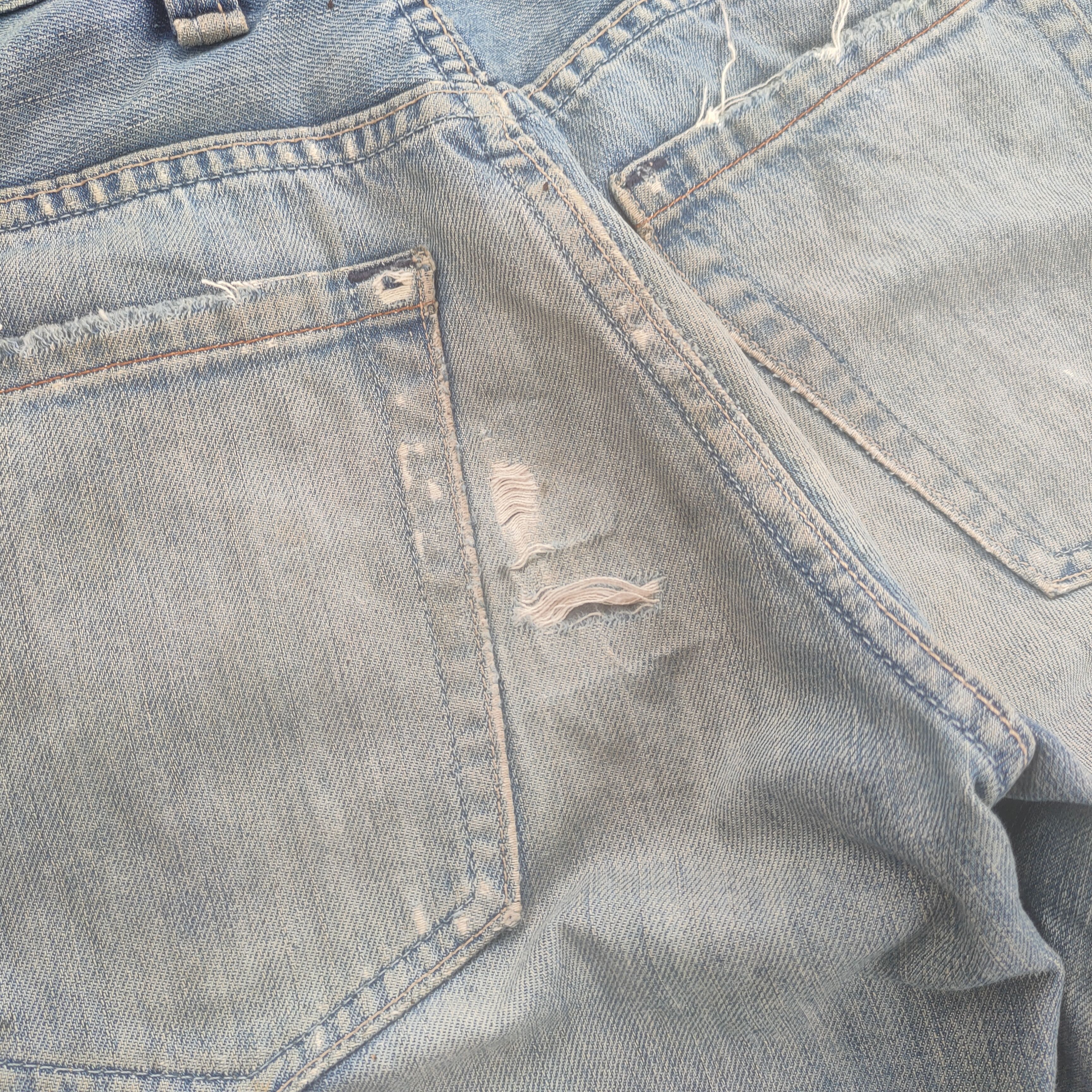 Gap × Japanese Brand VINTAGE JAPANESE BUSH PANTS FADED DISTRESSED JEANS DENIM Size US 29 - 12 Thumbnail