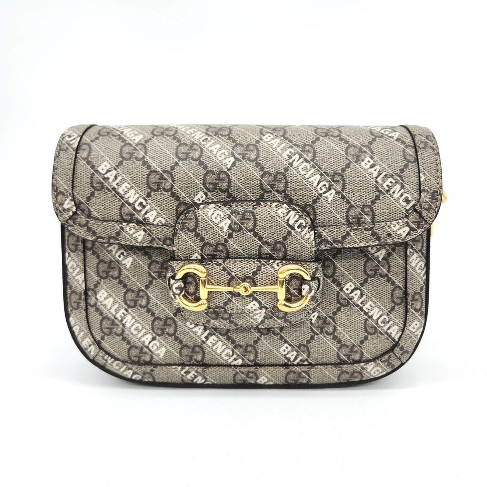 Gucci X Horsebit 1955 Mini Bag (658574) (8781515) in Brown, Women's