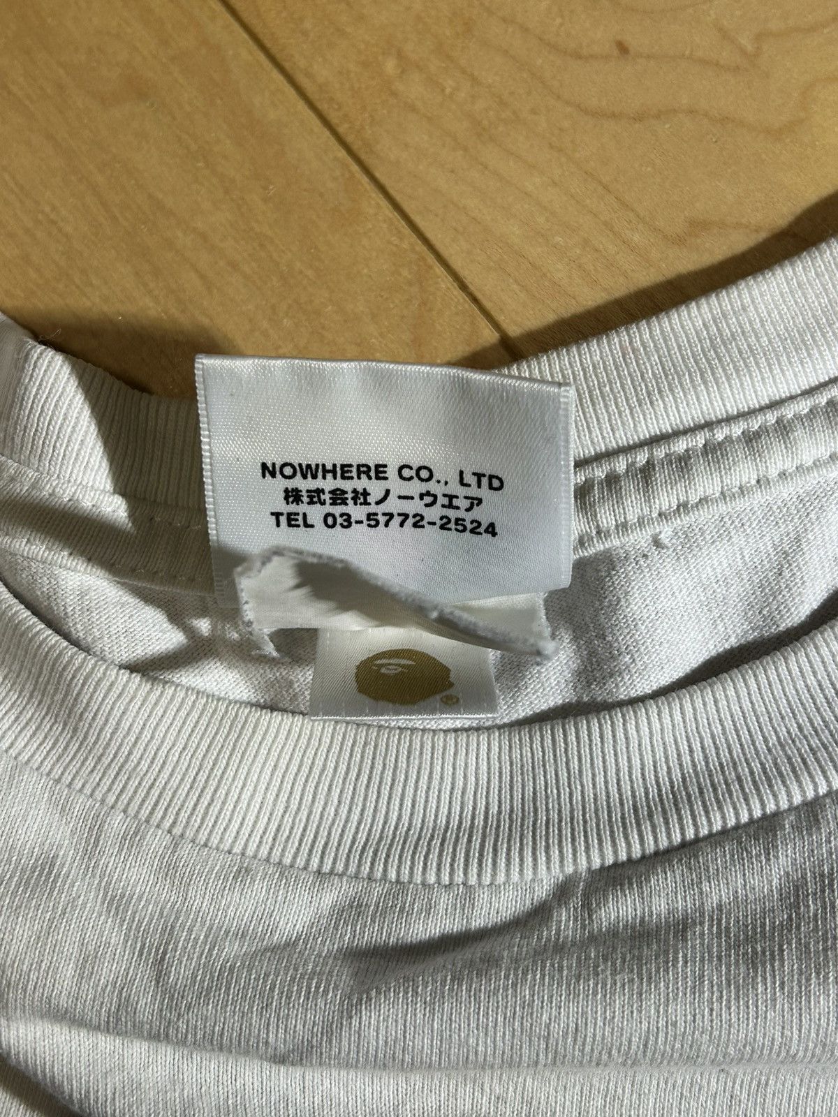 Bape Bape White Purple Shark T-Shirt Size US L / EU 52-54 / 3 - 3 Thumbnail
