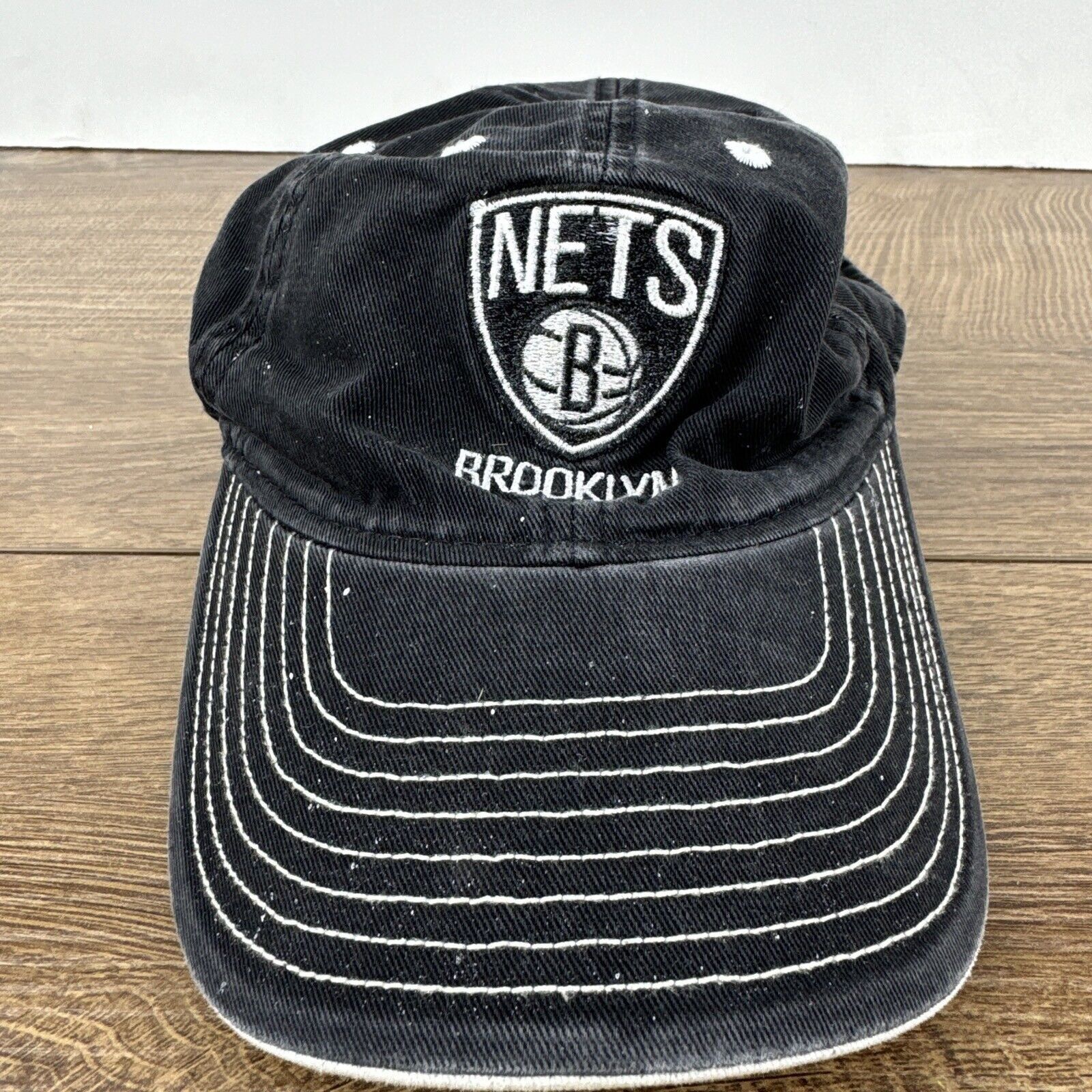 Other Brooklyn Nets Hat Nets NBA Black Hat Adjustable Adult Size H Size ONE SIZE - 4 Thumbnail